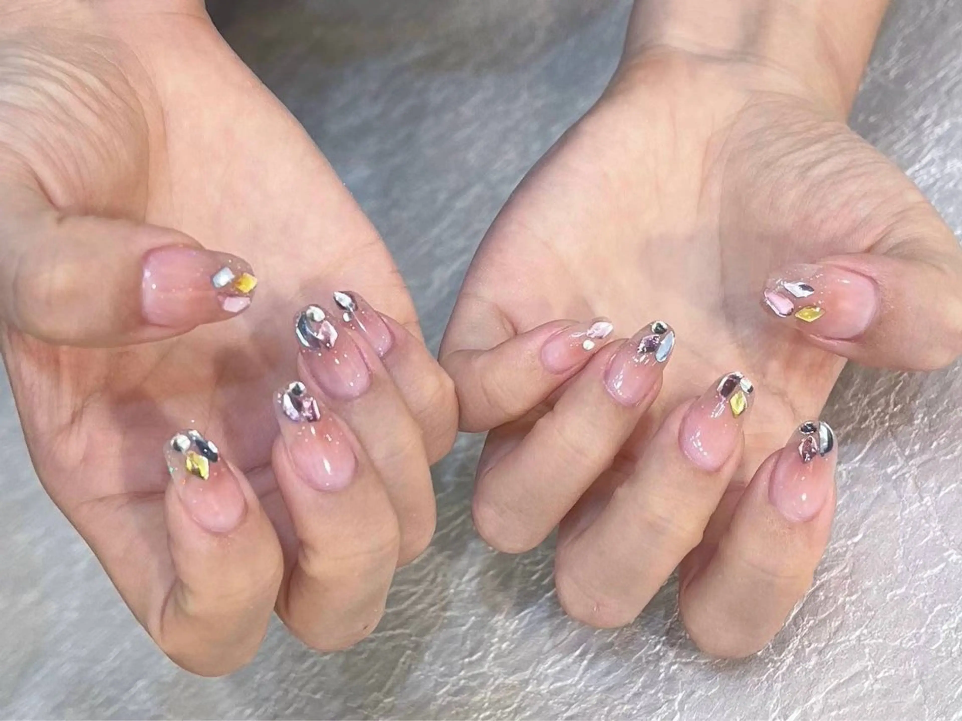 ネイル アートネイル フラワーネイル フットネイル ジェルネイル マグネットネイル Babarla Nailのネイルデザイン