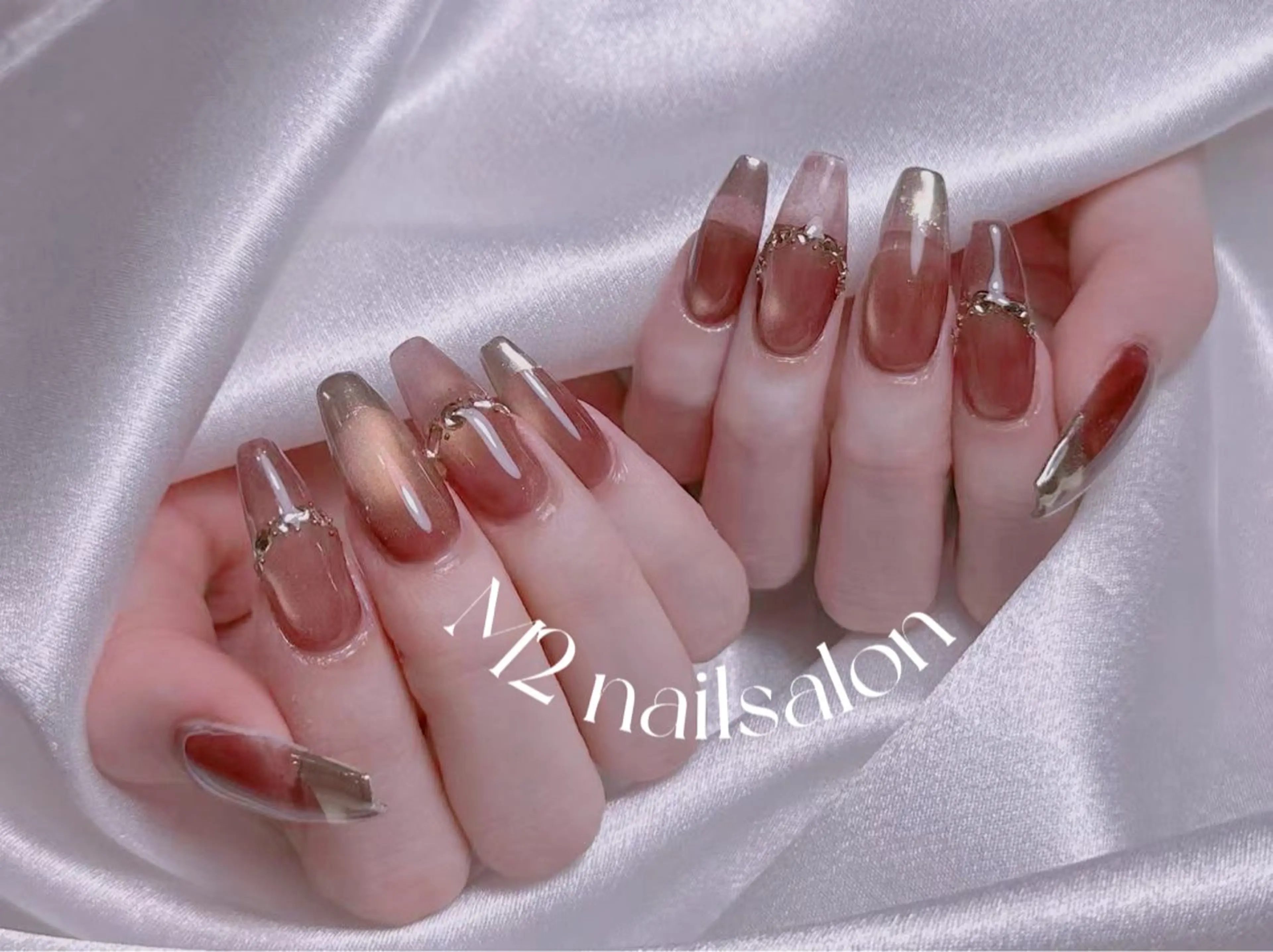 ネイル 長さだし専門店 M2　rikaのネイルデザイン