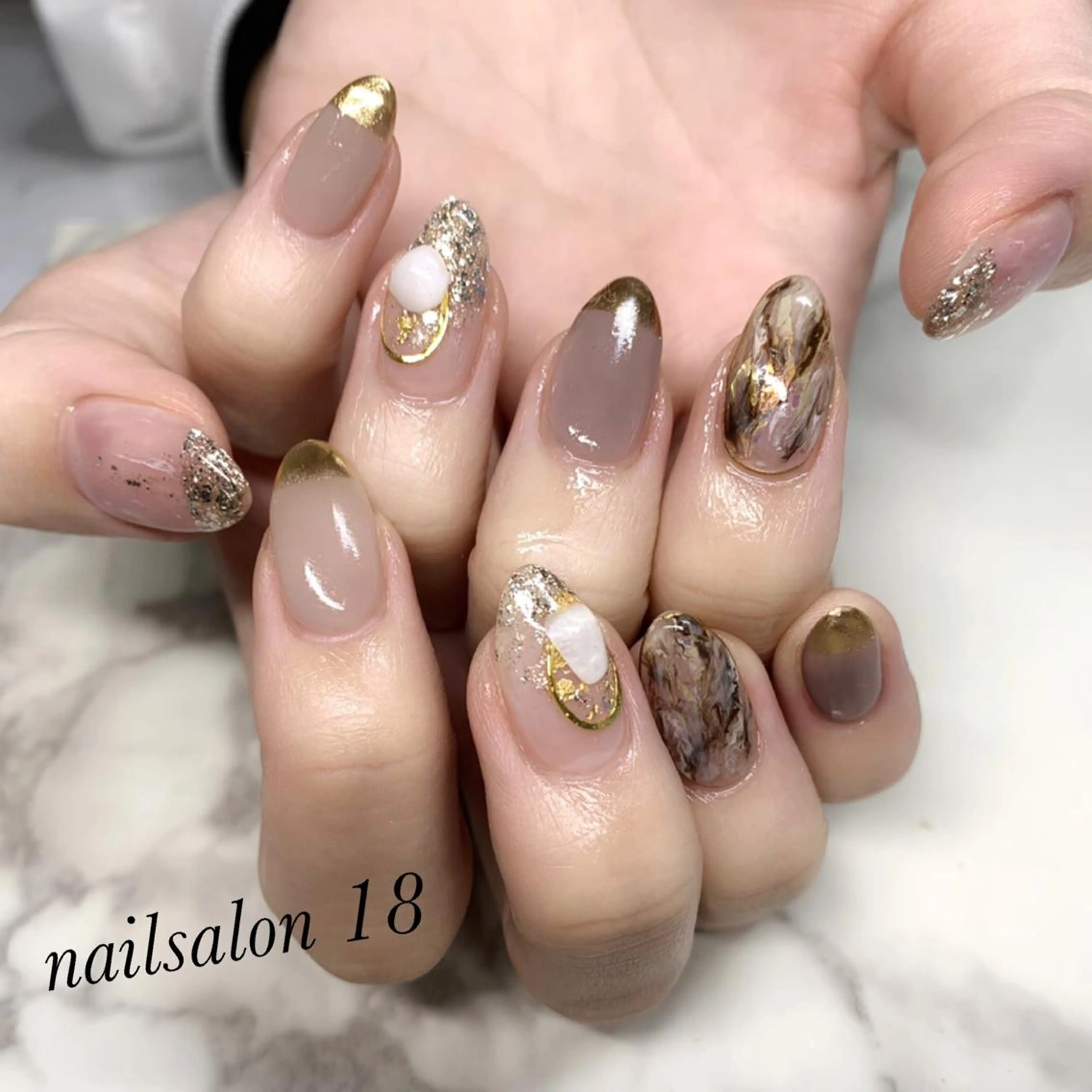 メンズ ネイル nail salon 18.のネイルデザイン