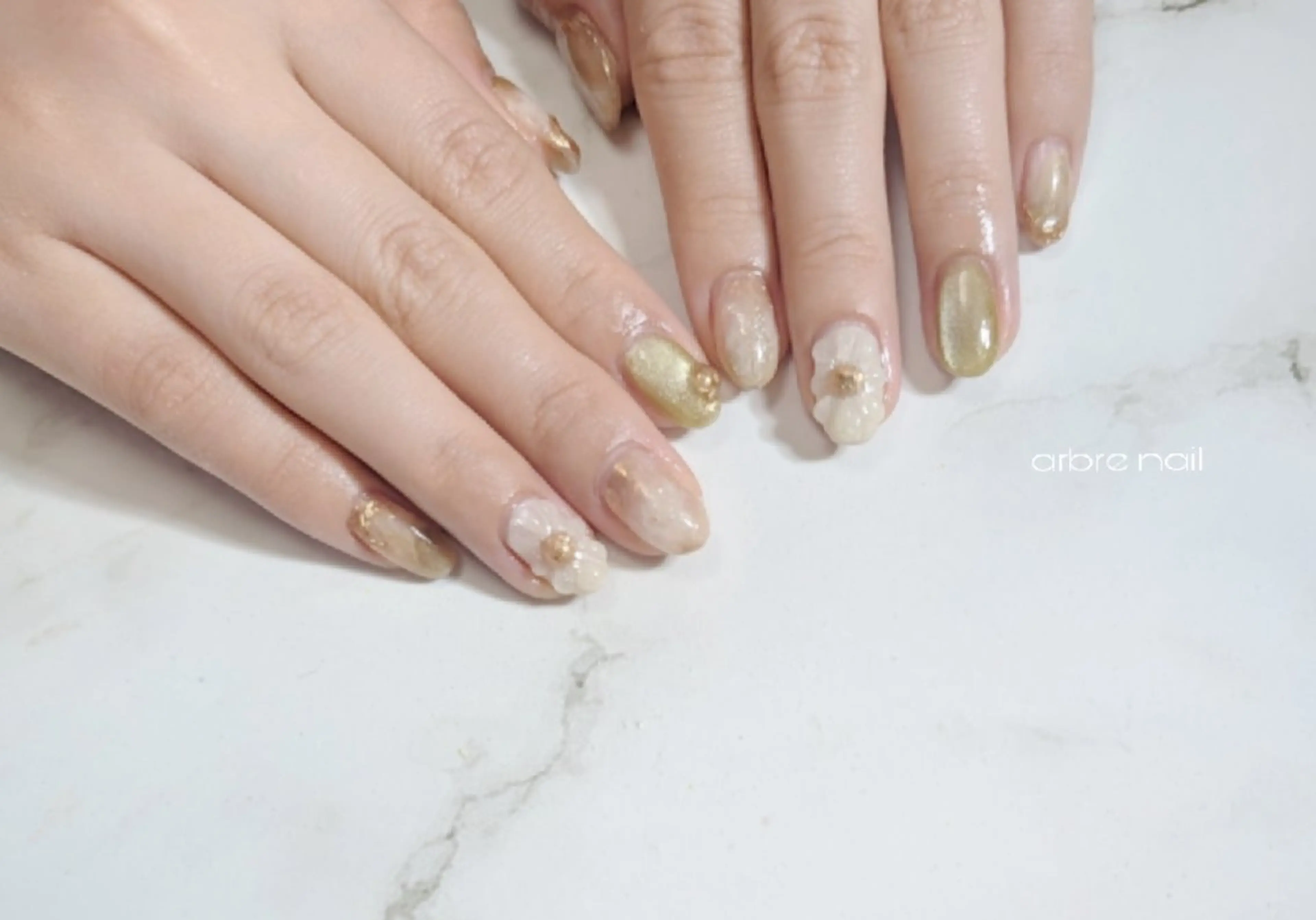 ネイル ＊arbre nail＊.アーブルネイル所属・✯.。 arbre  nail 。✯.のネイルデザイン
