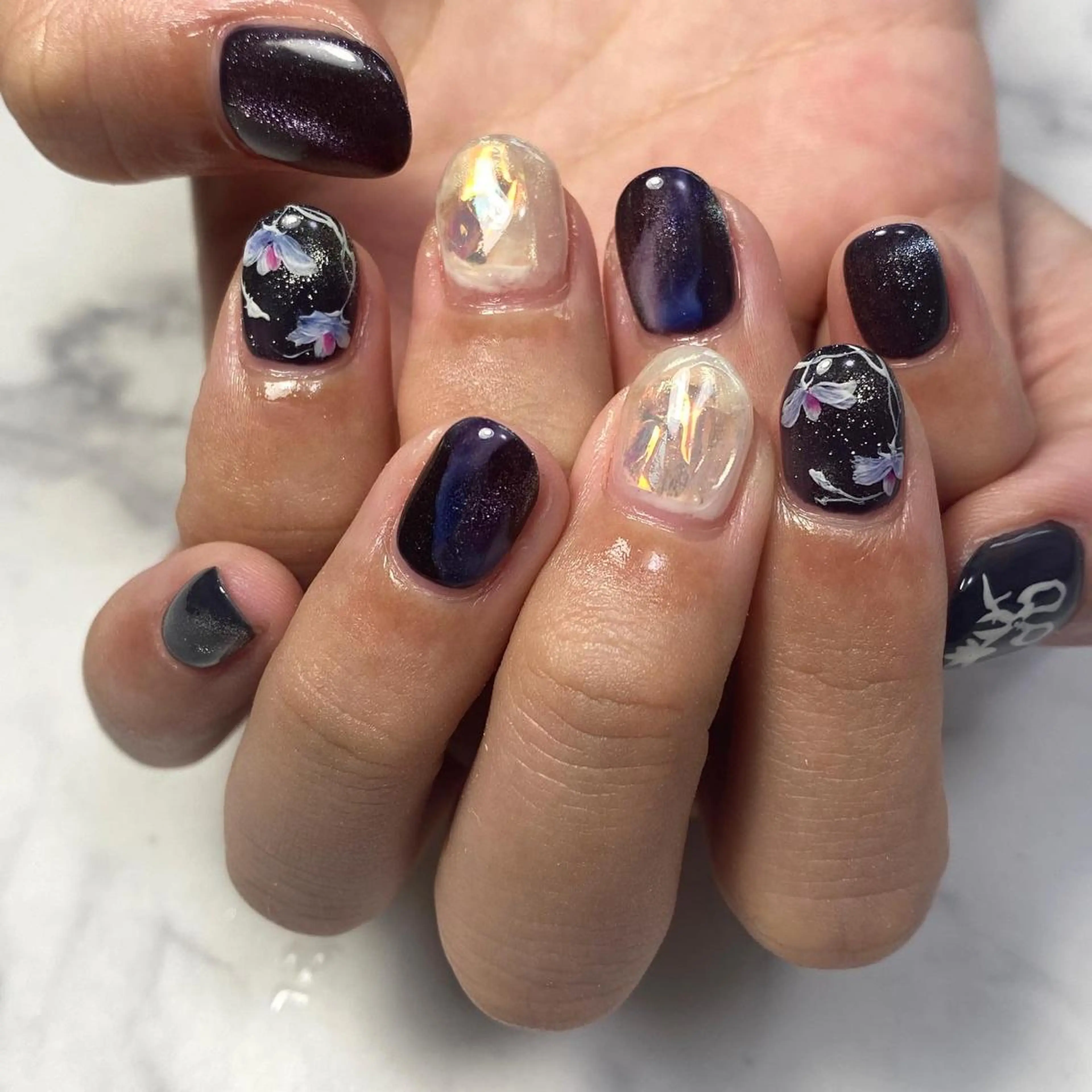 ネイル ハンドネイル mellow mのネイルデザイン