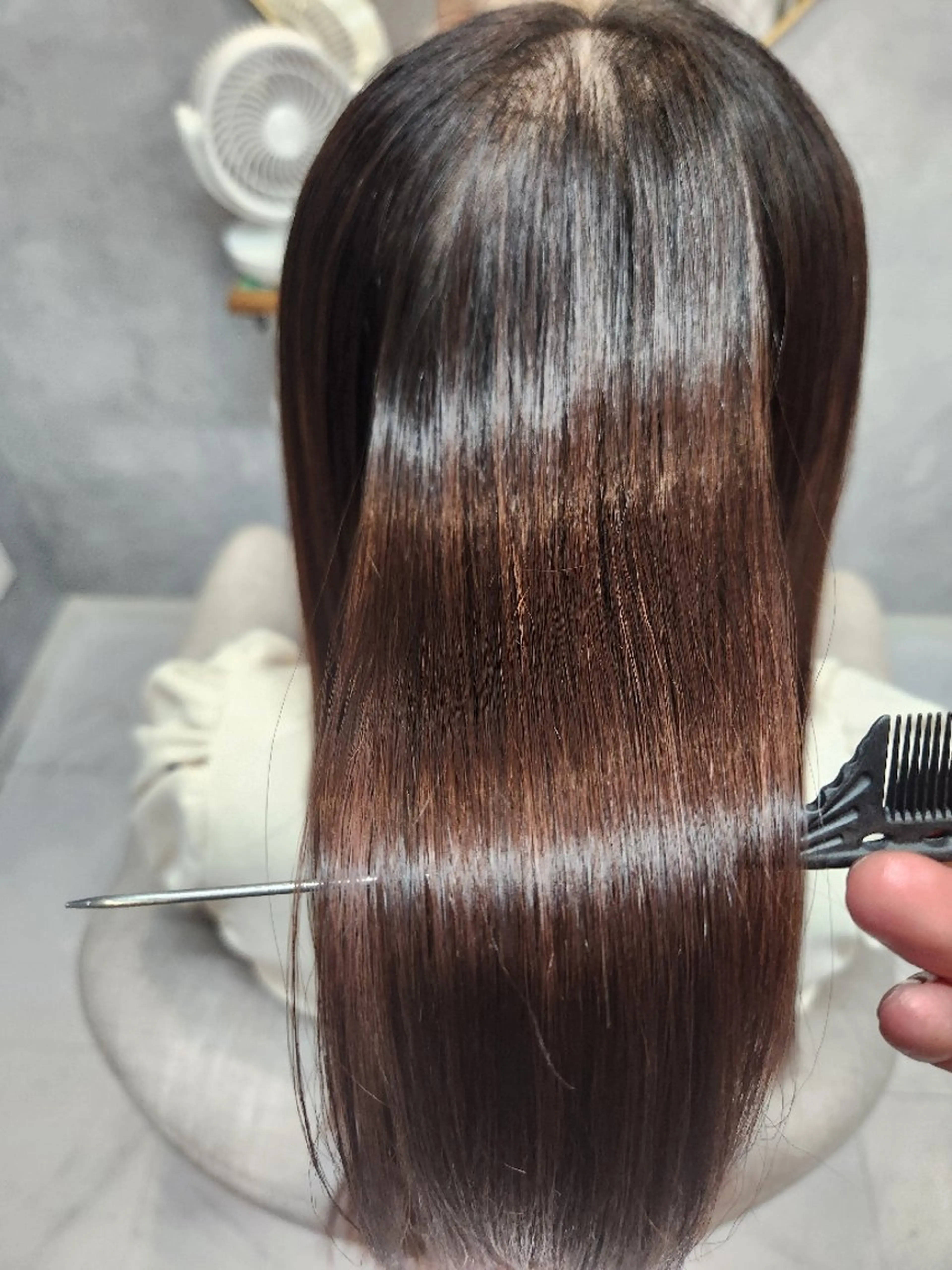 ロング 髪質改善 トリートメント 小松 航大のヘアスタイル