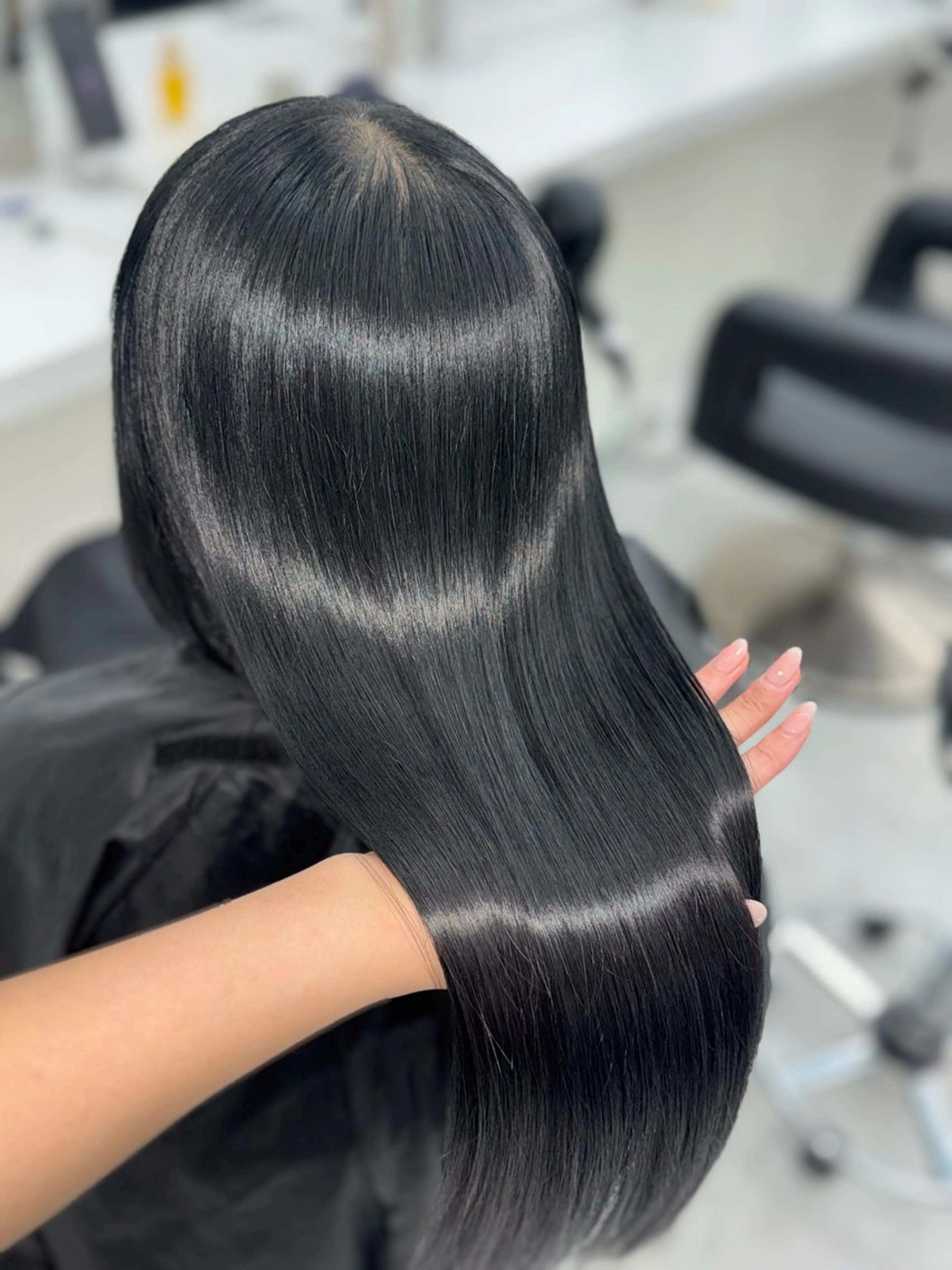 カラー ヘアカラー トリートメント noa🎀美髪縮毛/ 透明感カラーのヘアスタイル