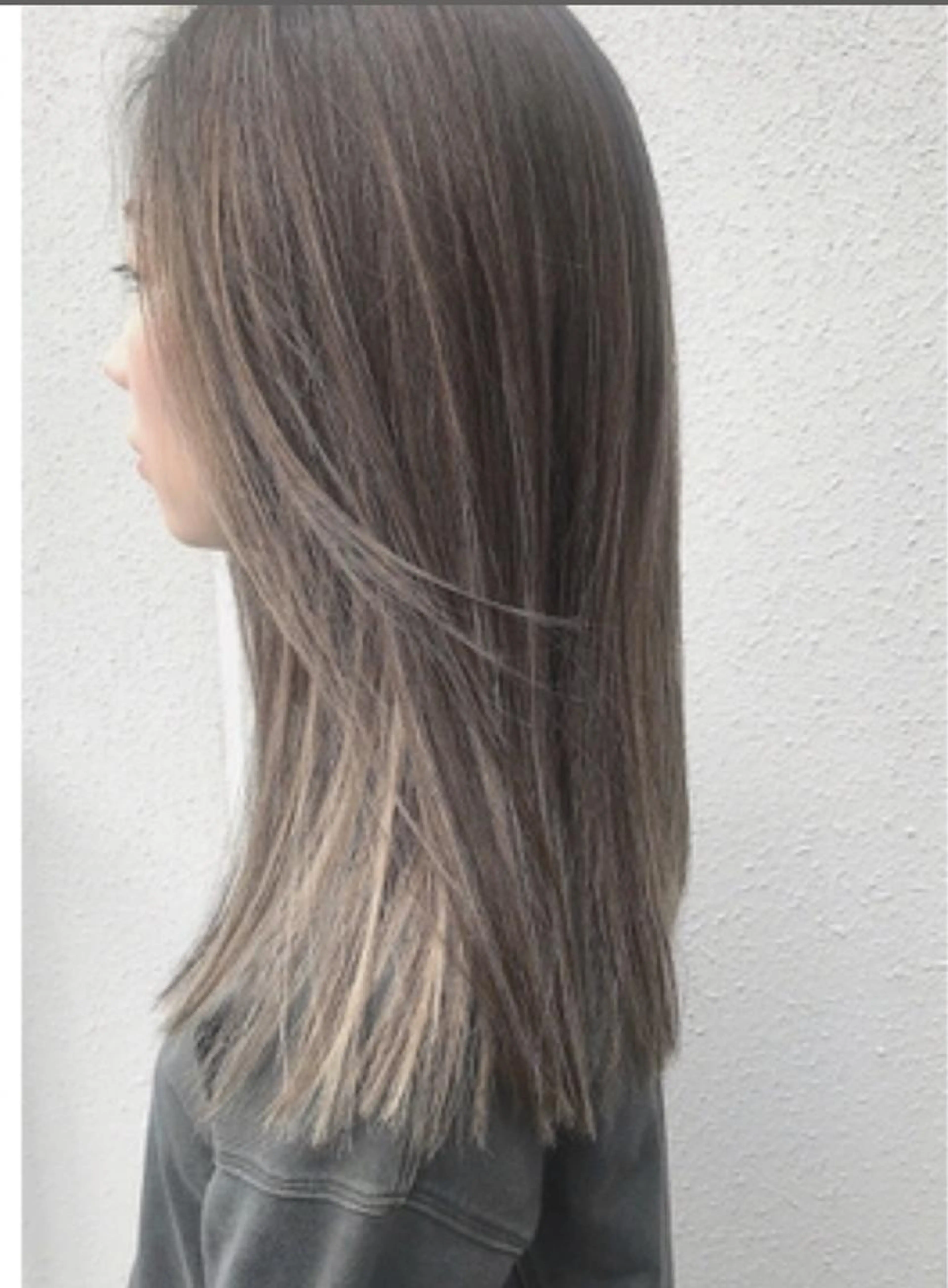 【デザインカラー】全体ハイライト&透明感カラー＋コーティングTR💐の写真