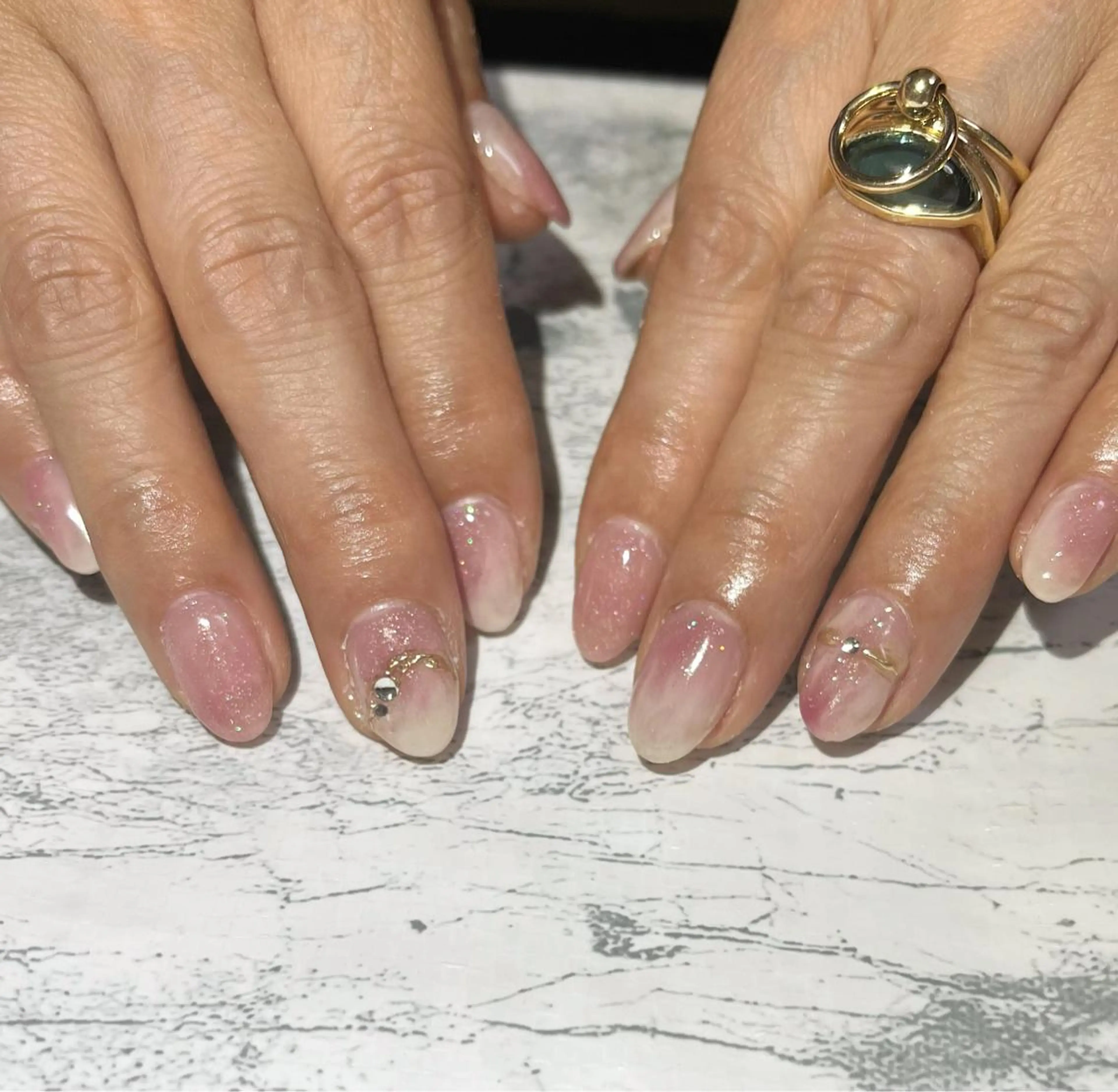 ネイル フットネイル ニュアンスネイル シンプルネイル 春ネイル 夏ネイル ネイル フフラ所属・nail fufla ♡yamane♡のネイルデザイン