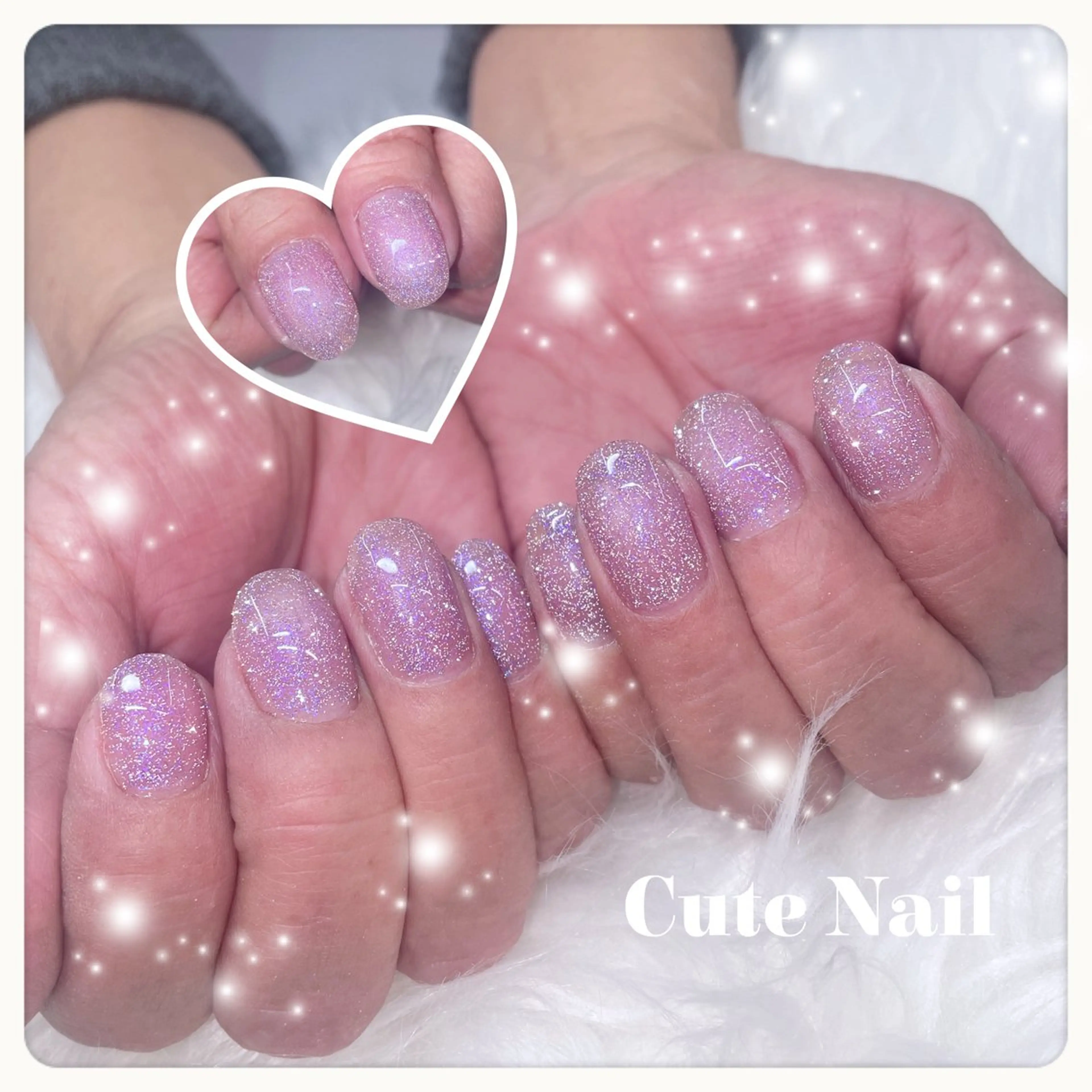 ネイル ️🫧もこ 艶感ネイル🫧のネイルデザイン