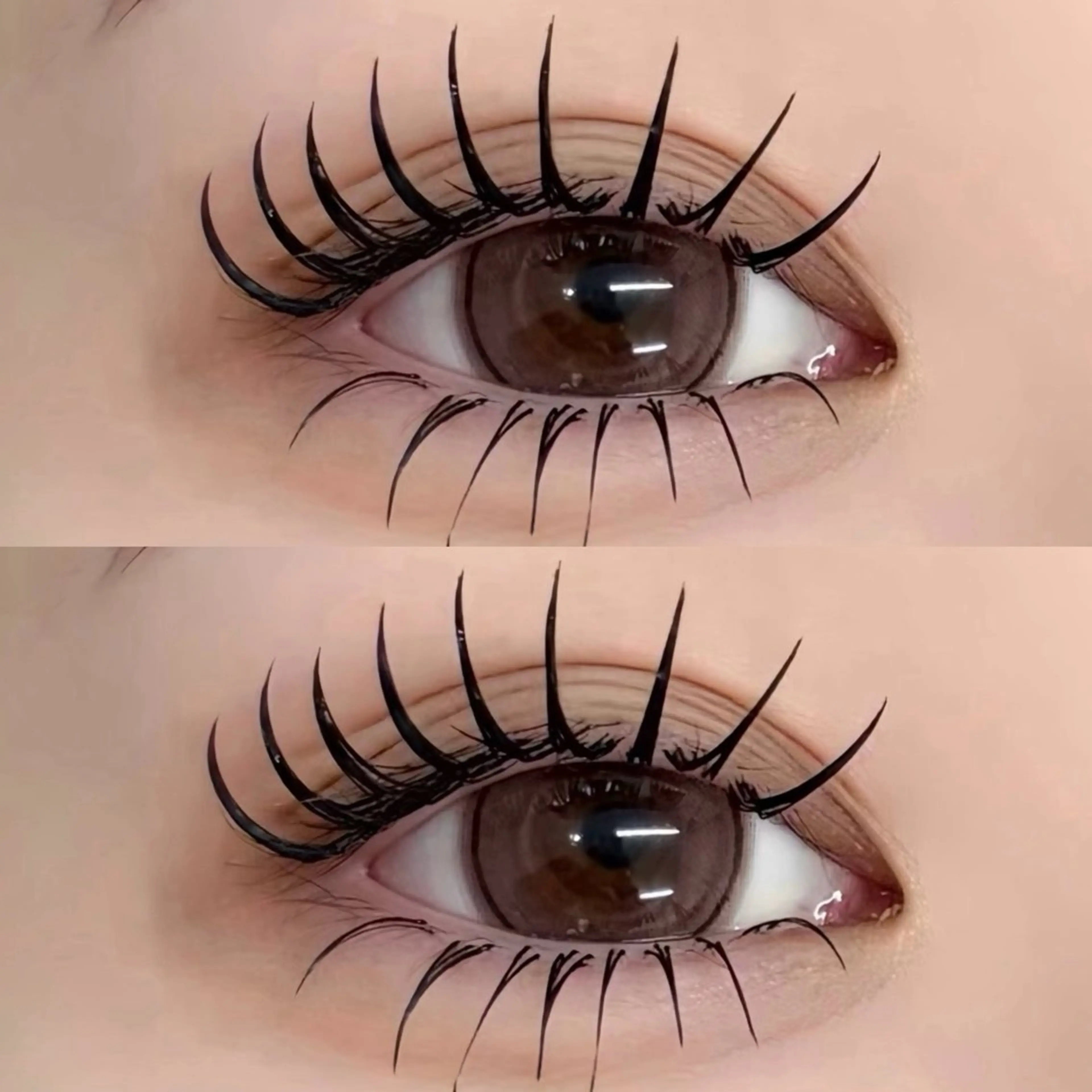 マツエク・マツパ バインドロック Dカール マツエク ♥️Ji Ji♥️のマツエク・マツパデザイン