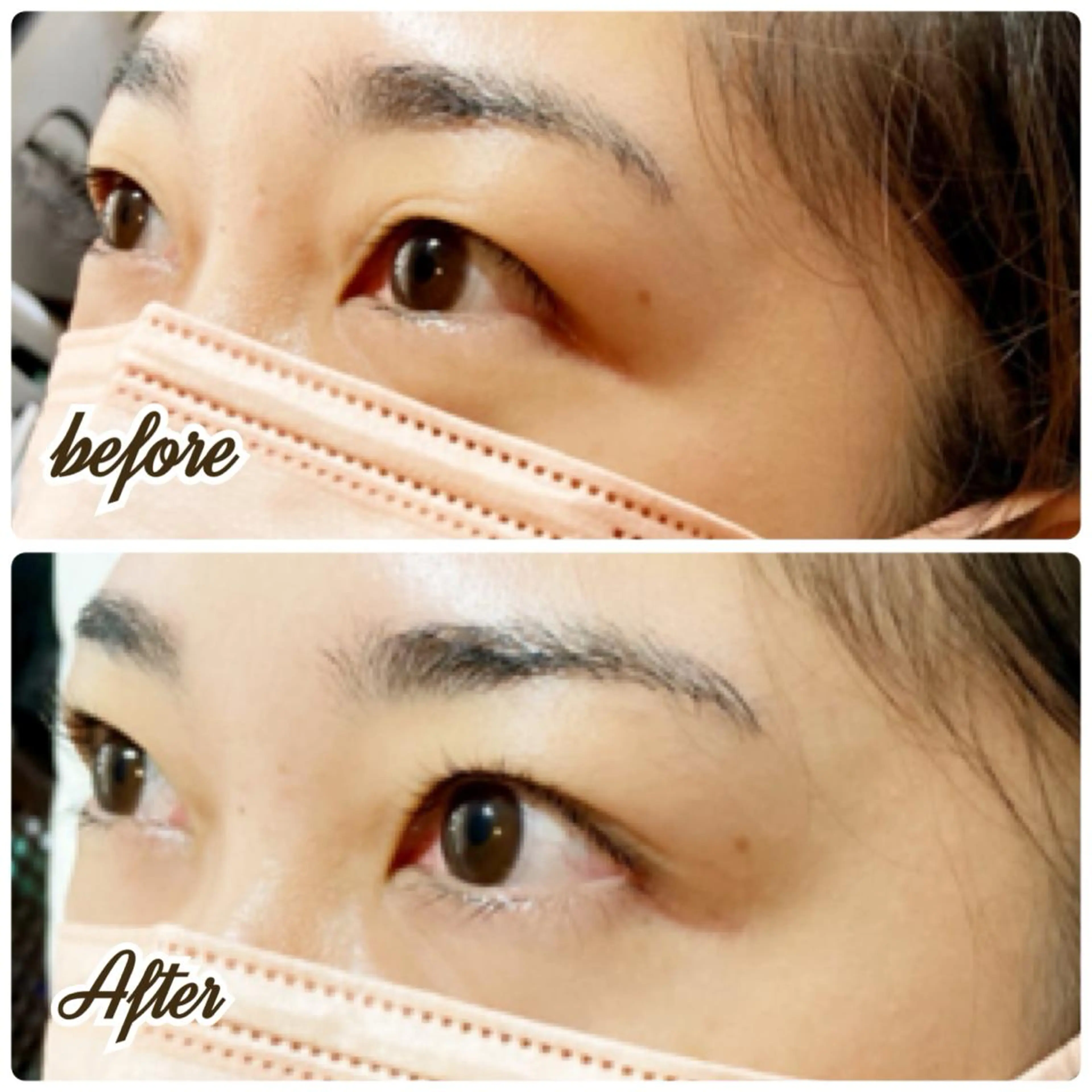 マツエク・マツパ パリジェンヌラッシュリフト 小笠原 真佑子のマツエク・マツパデザイン