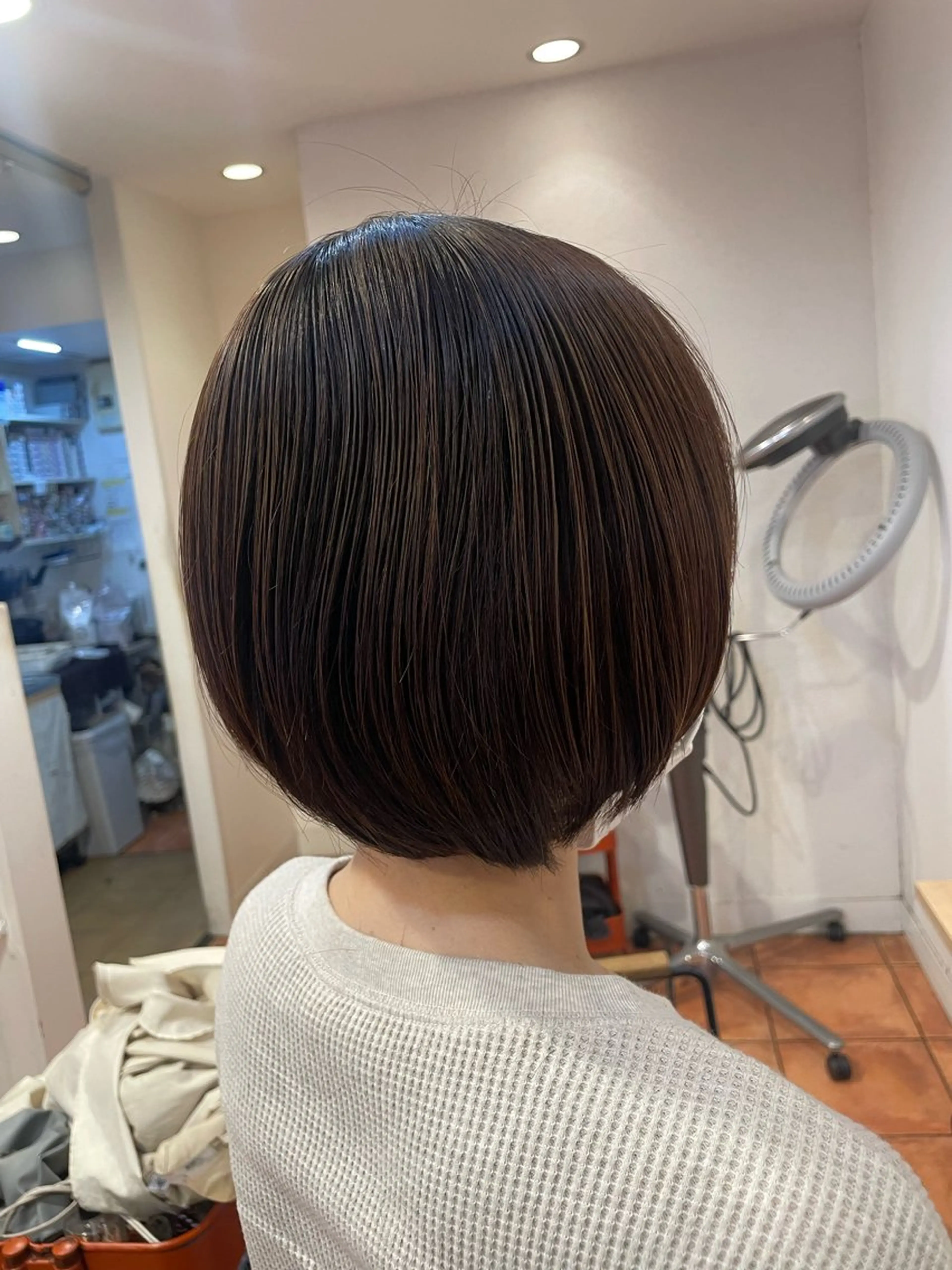 ショート 坂元 心愛のヘアスタイル