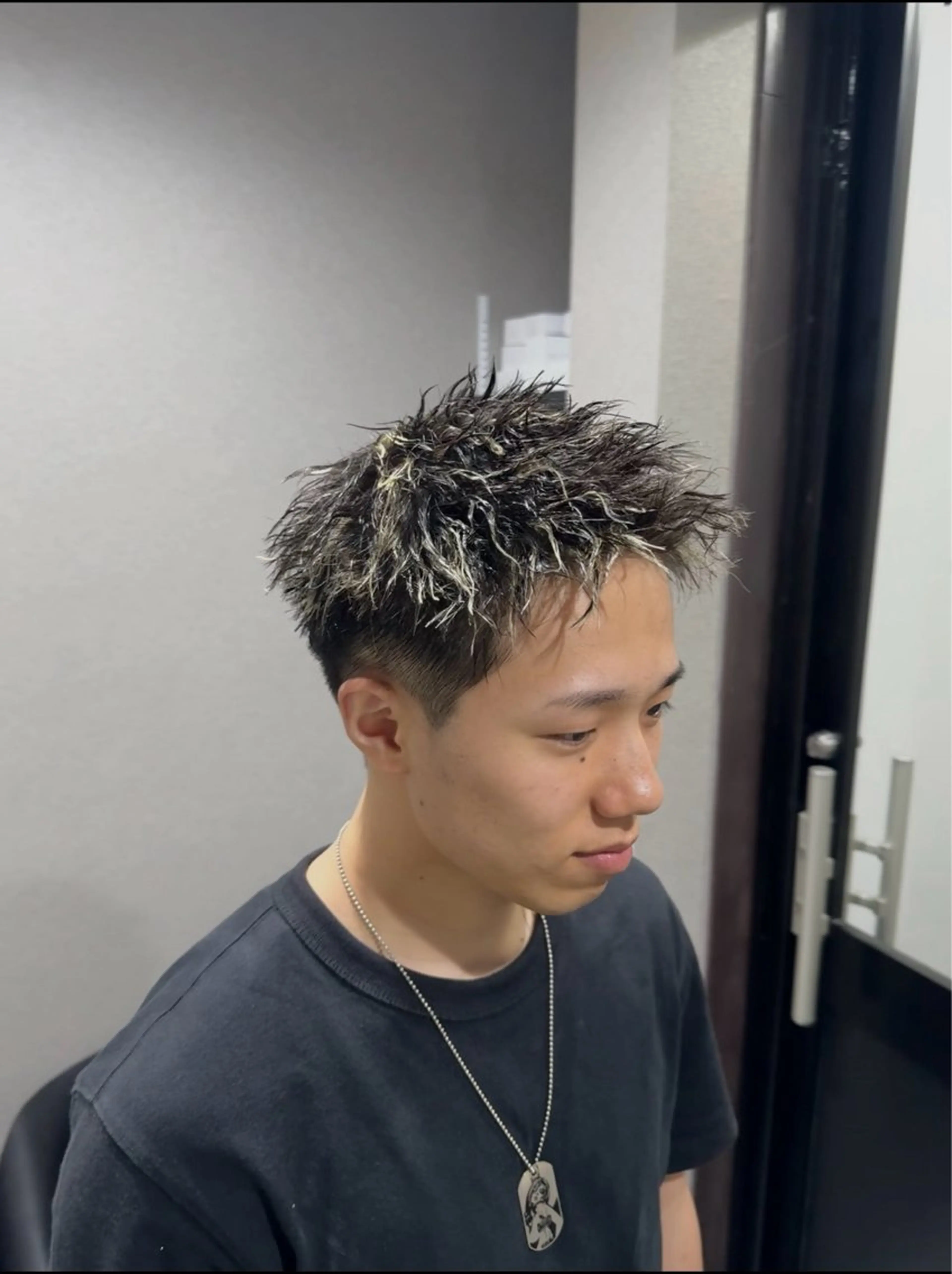 カラー パーマ 川居大翔 /京都メンズ美容師のヘアスタイル