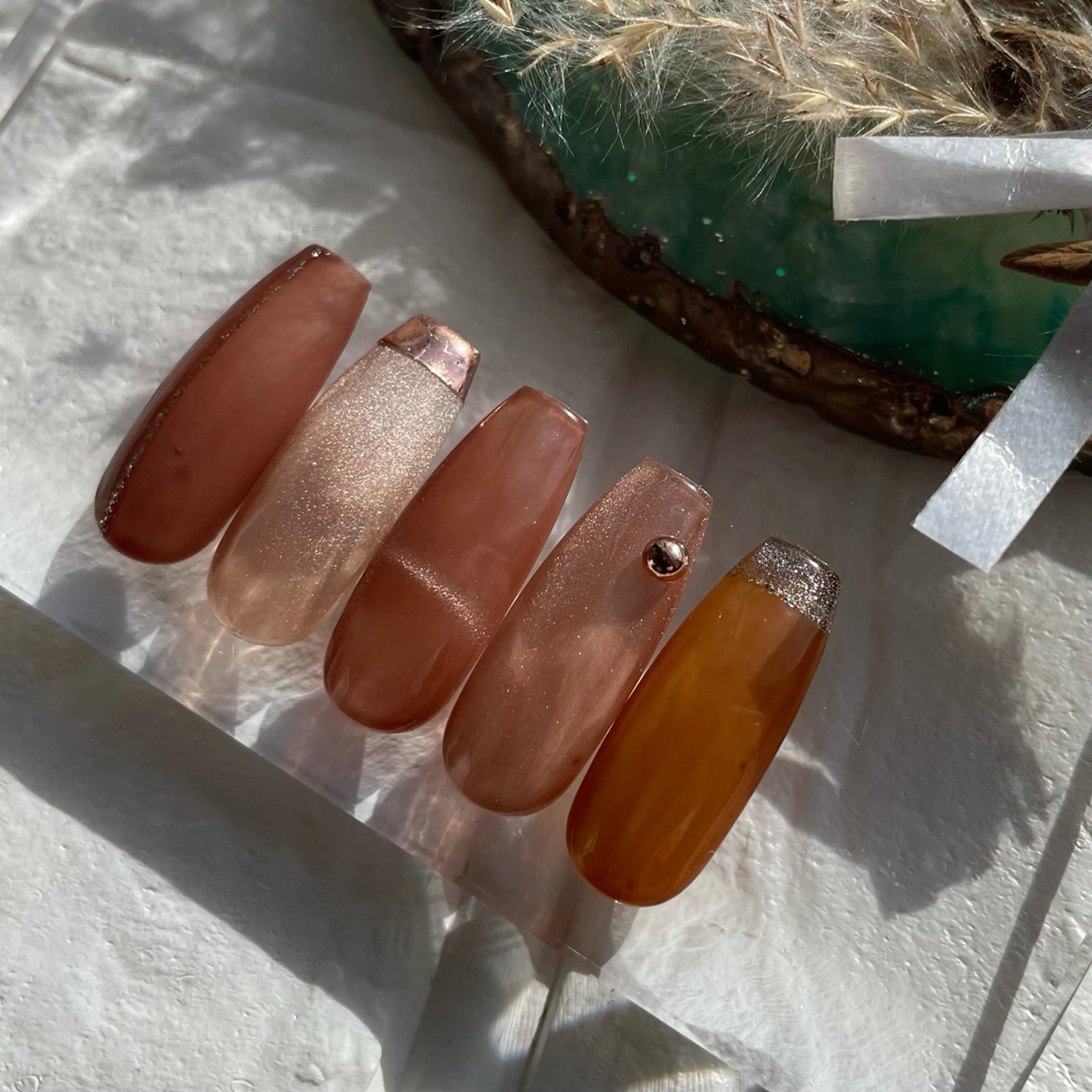 ネイル フラッシュネイル マグネットネイル ミラーネイル nailsalon kitのネイルデザイン