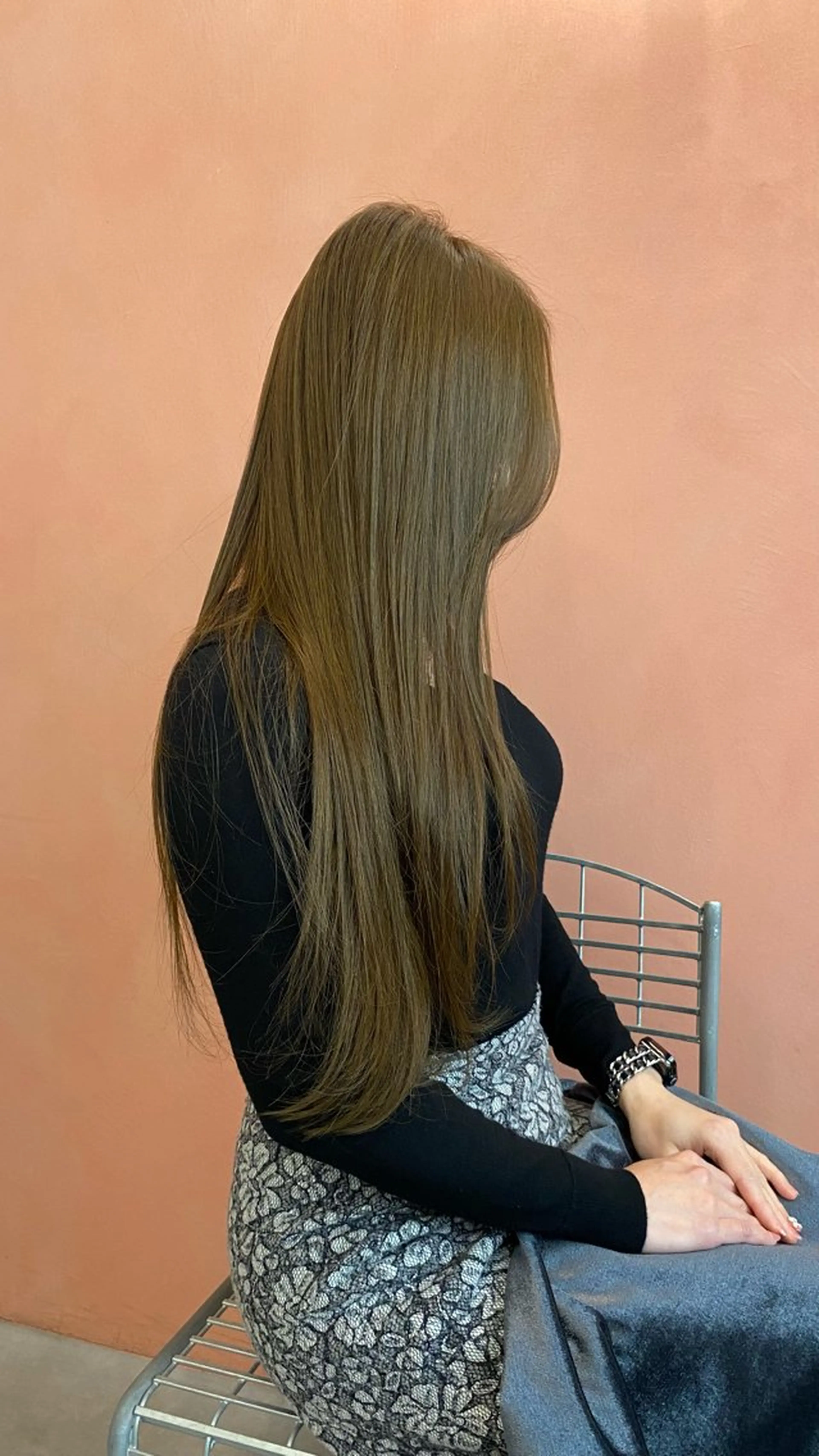 ロング ヘアカラー トリートメント marina 🧸ིྀのヘアスタイル