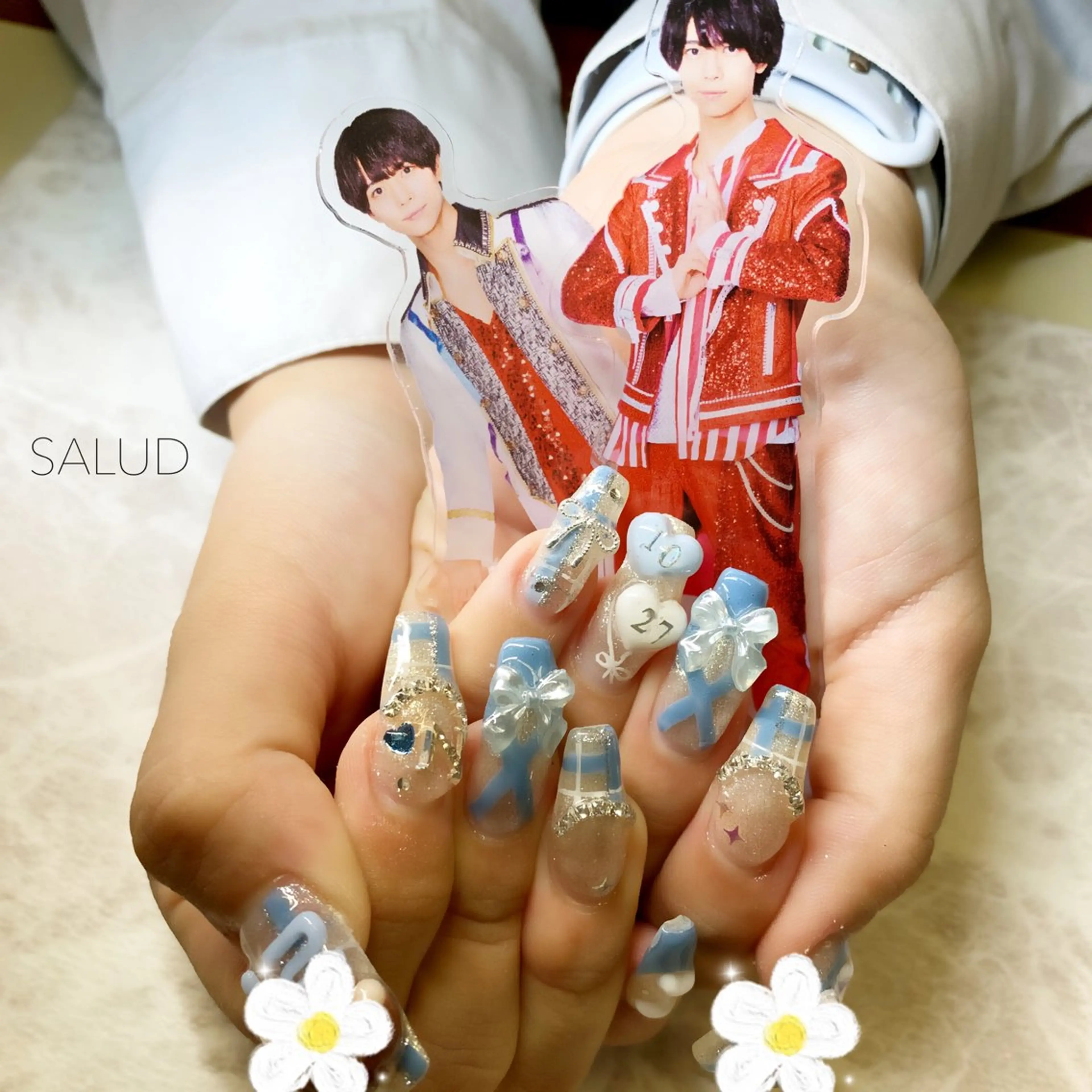 ネイル 持ち込み ハンドネイル Nail Salon SALUDのネイルデザイン