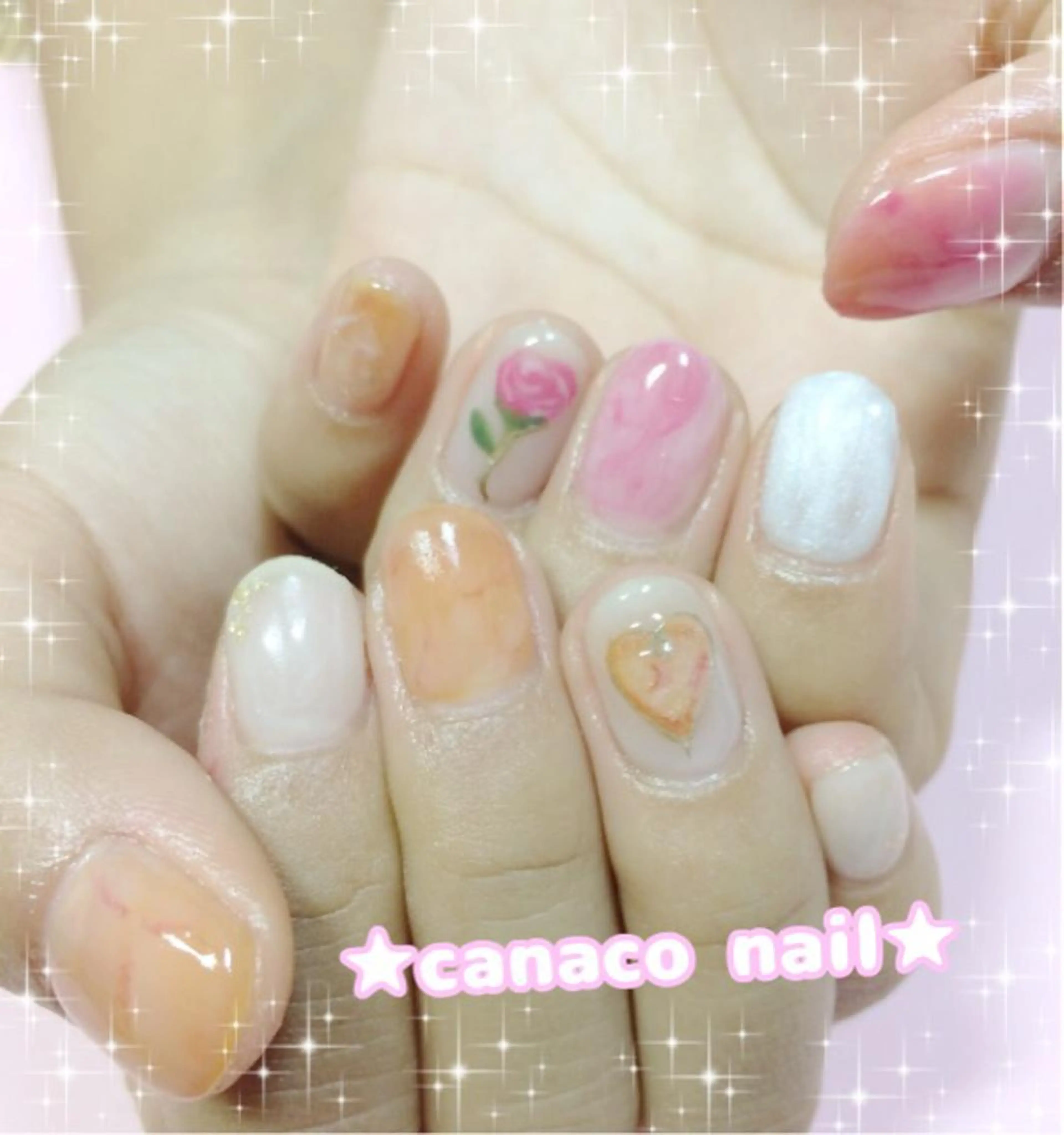 ネイル アートネイル ベテランネイル cnc  nailのネイルデザイン