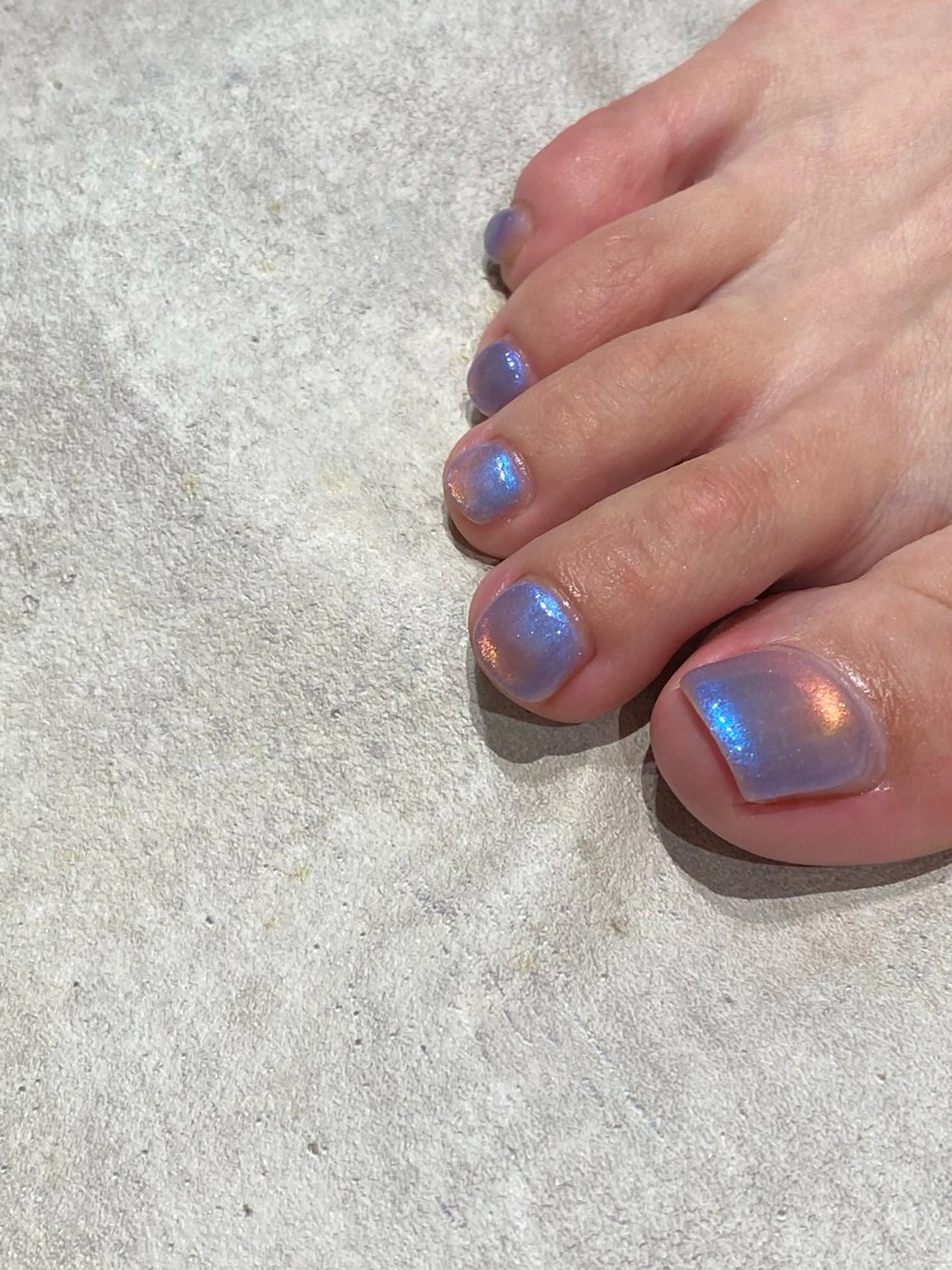 ネイル マグネットネイル フットネイル Yuriko Omi パラジェル/渋谷のネイルデザイン