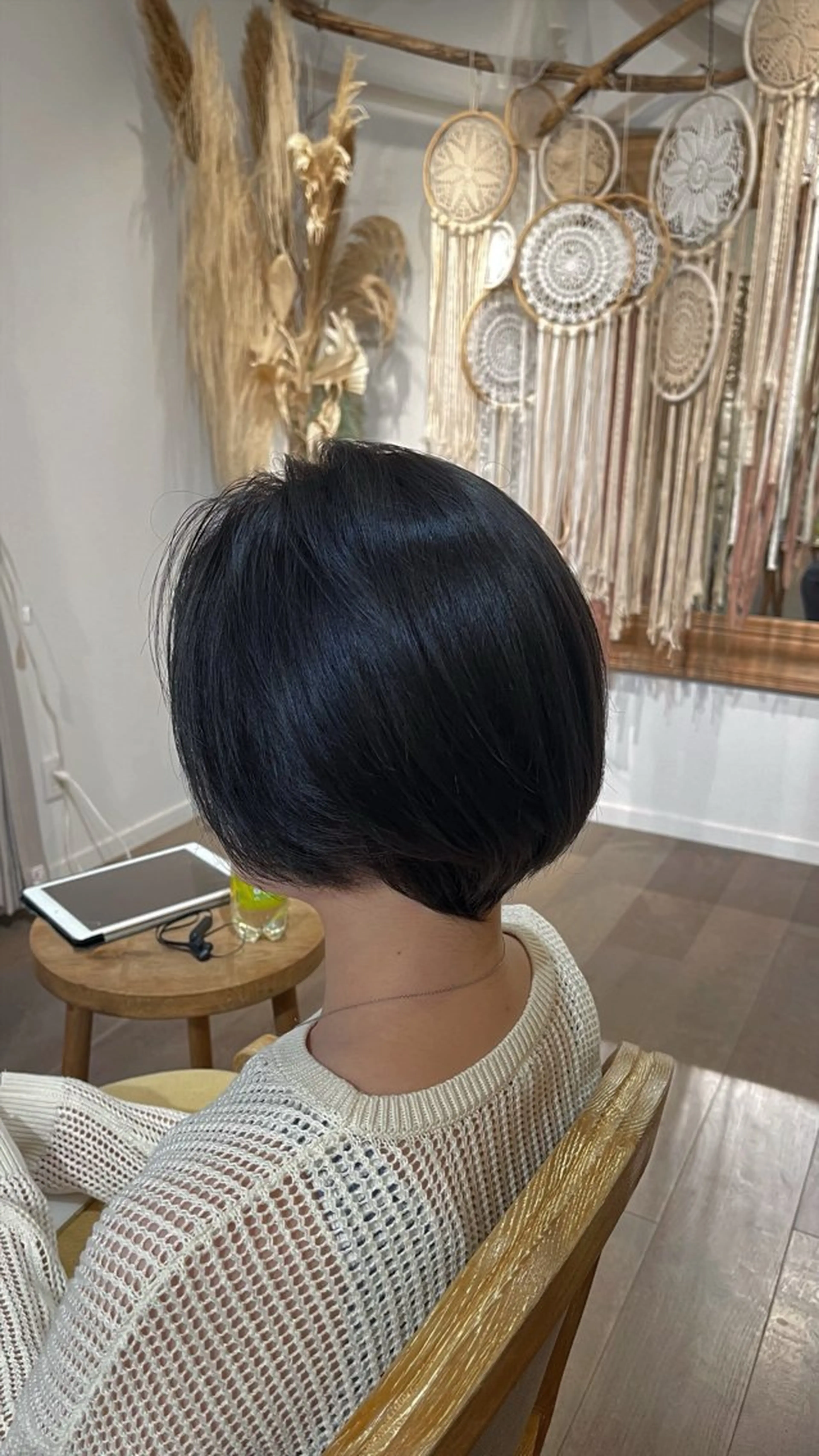 ショート カラー カンノ シュンのヘアスタイル