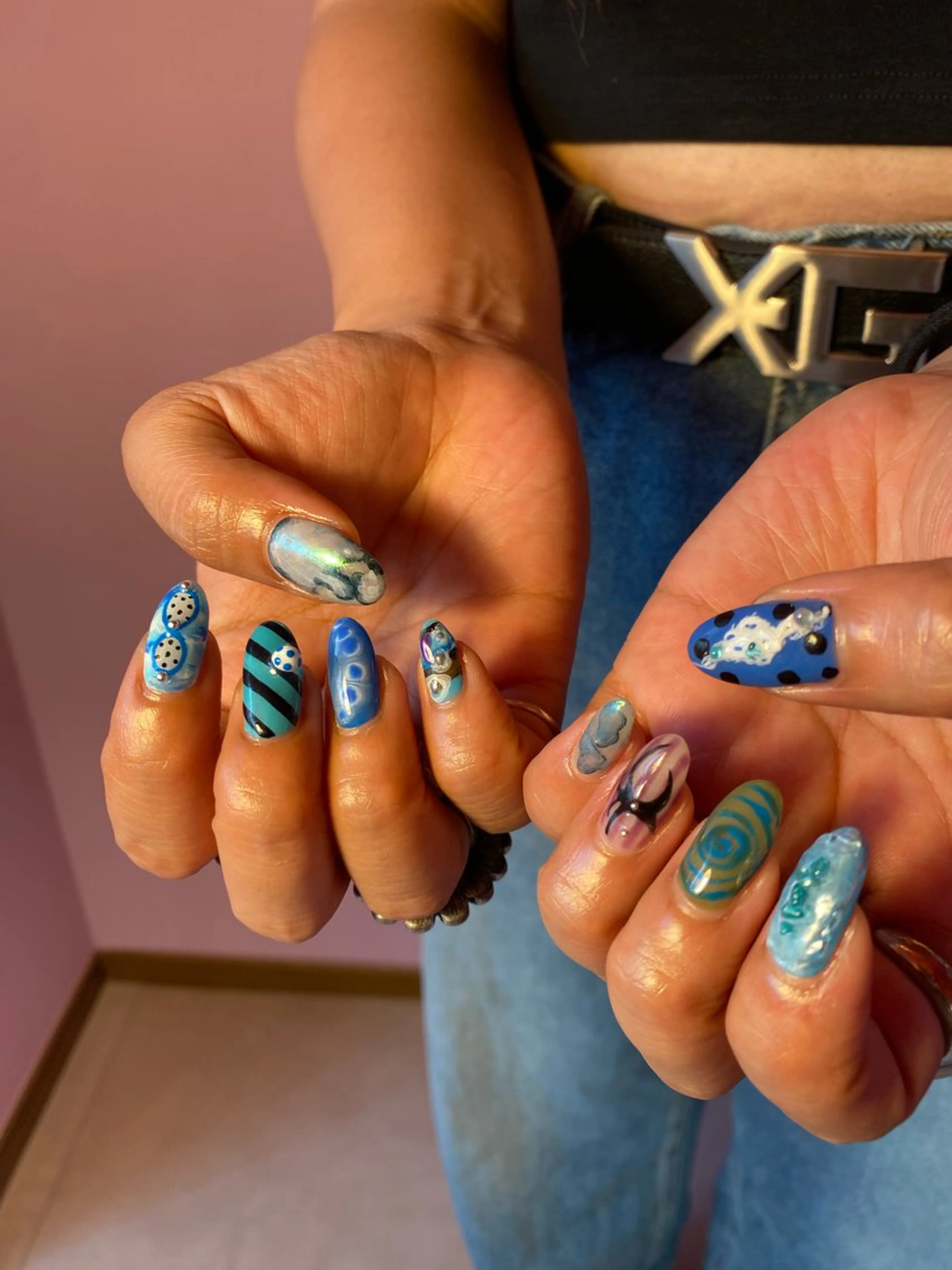 ネイル NICO nail　三軒茶屋店　ネイル＆アイラッシュ所属・oichan 𖦹°‧のネイルデザイン