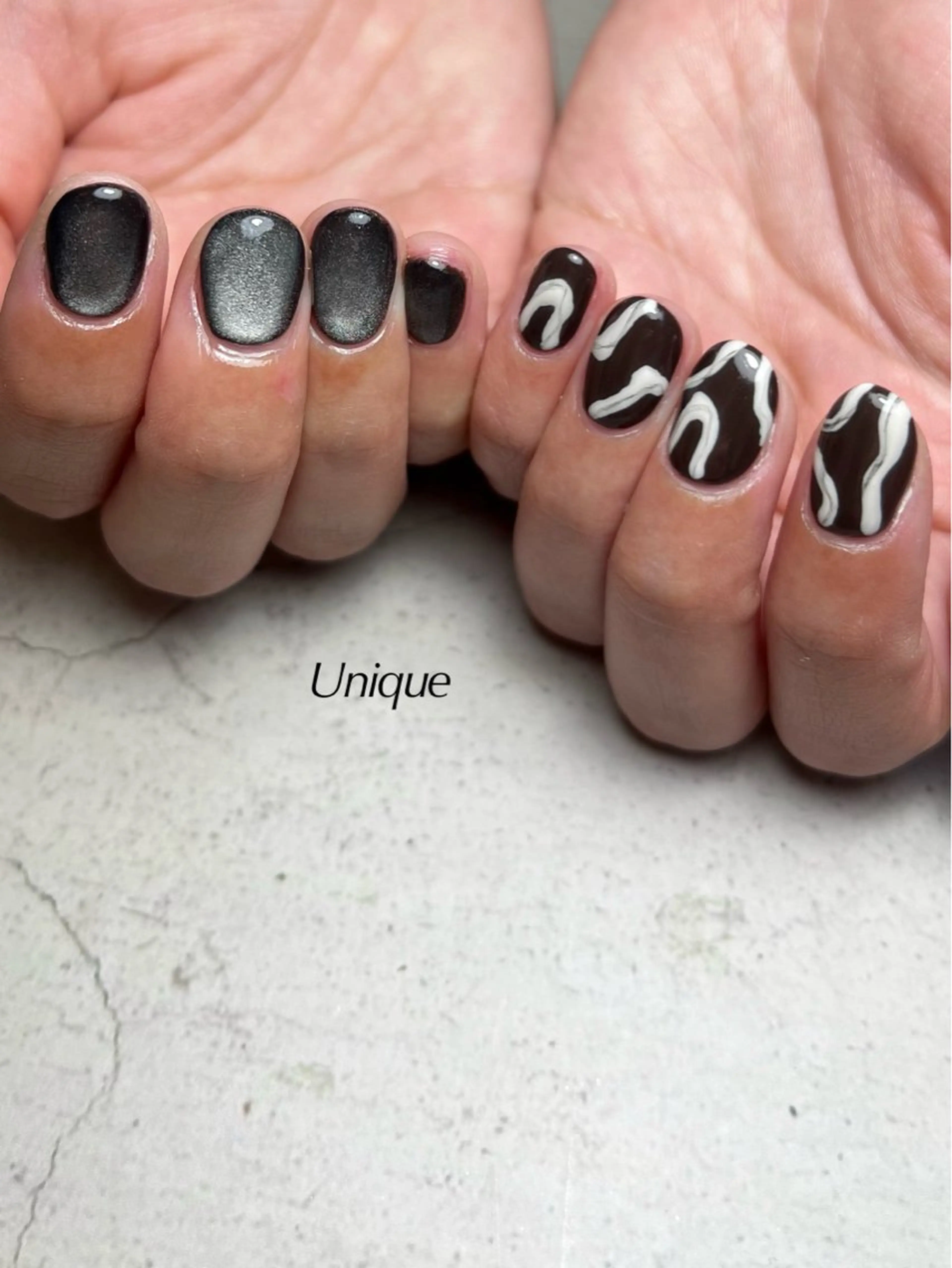 ネイル ハンドネイル Unique 【ユニーク】のネイルデザイン
