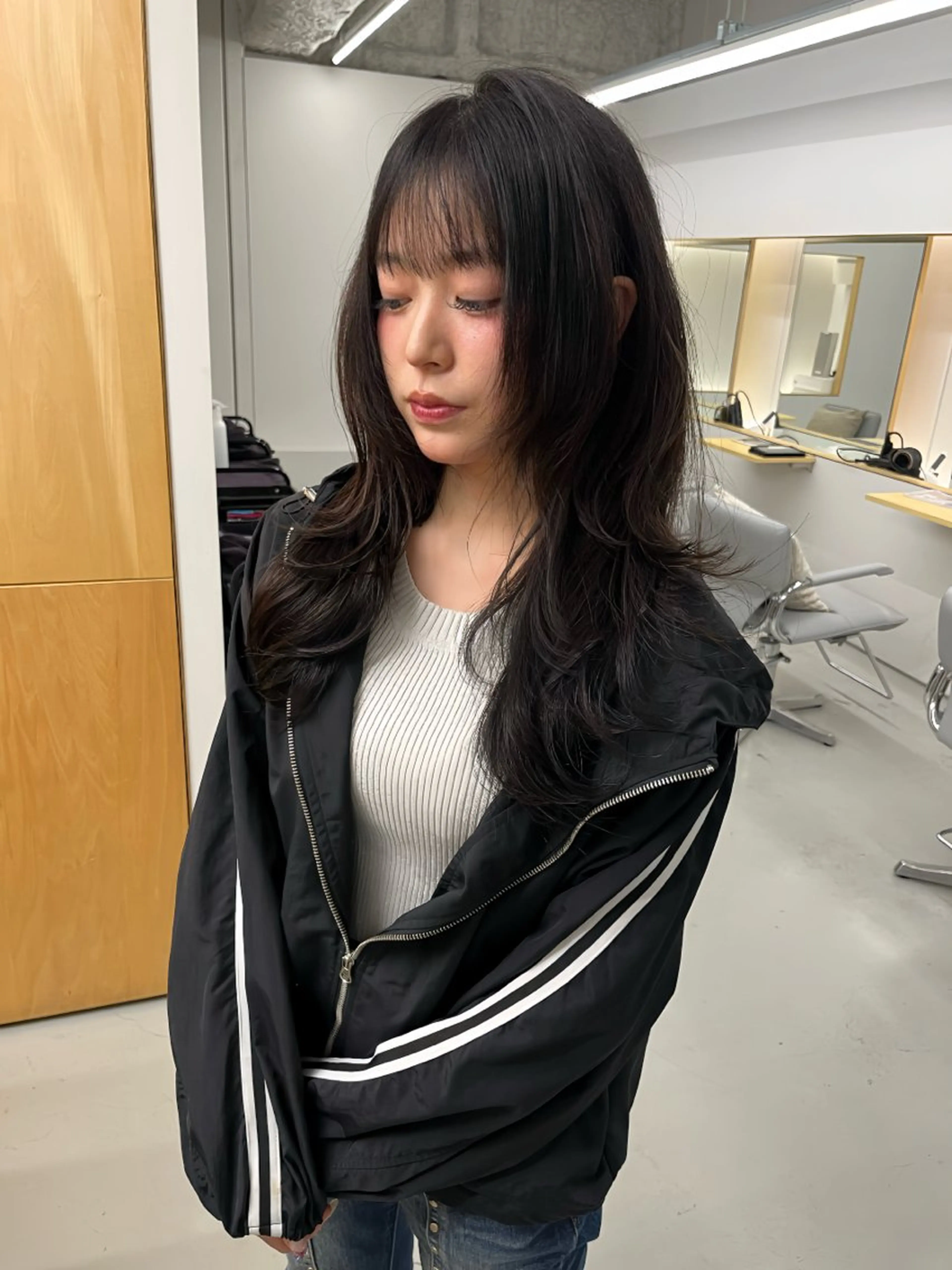 ロング レイヤー/ショート 遠藤光輝のヘアスタイル