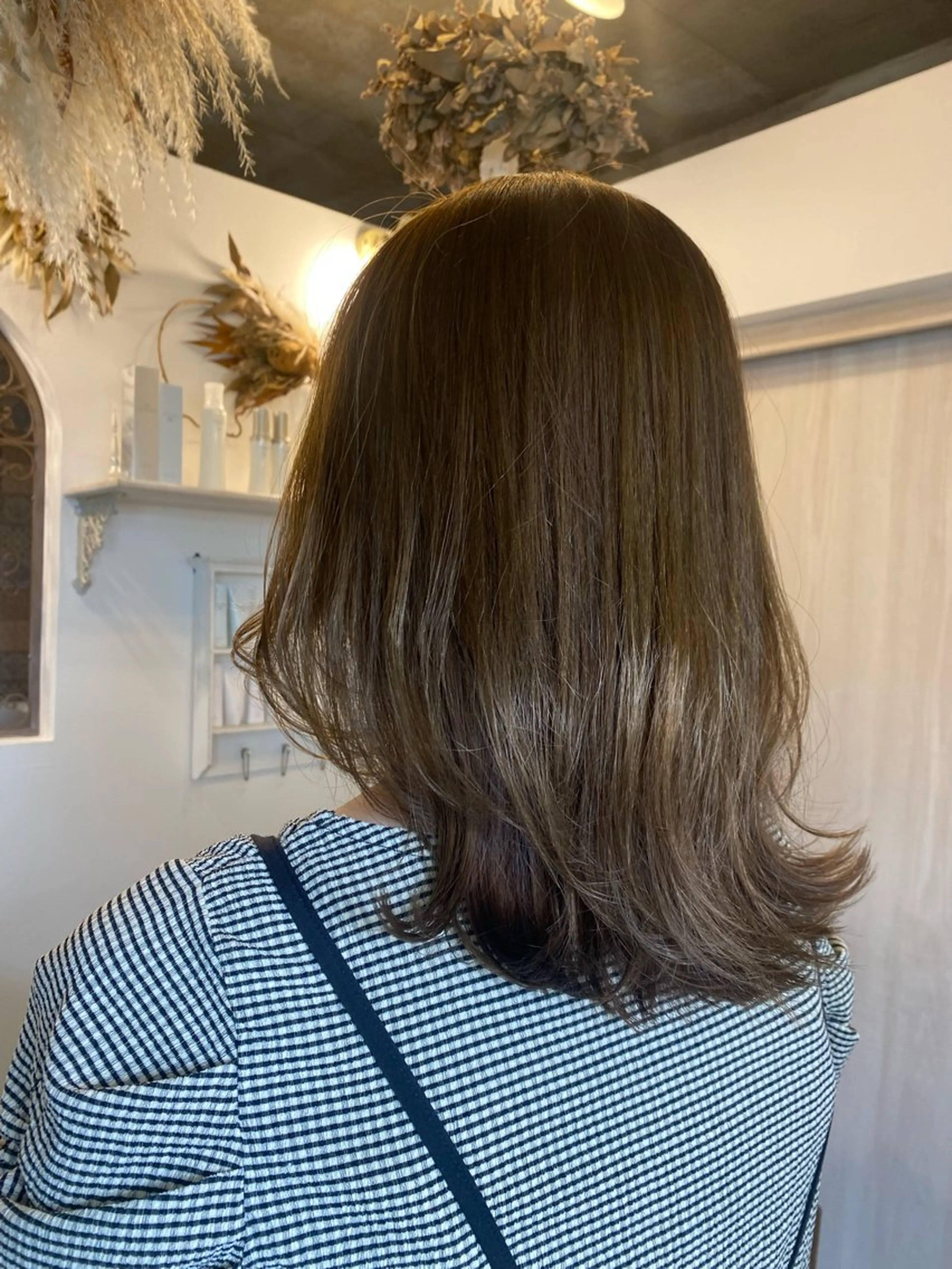 ミディアム カラー maya マヤのヘアスタイル