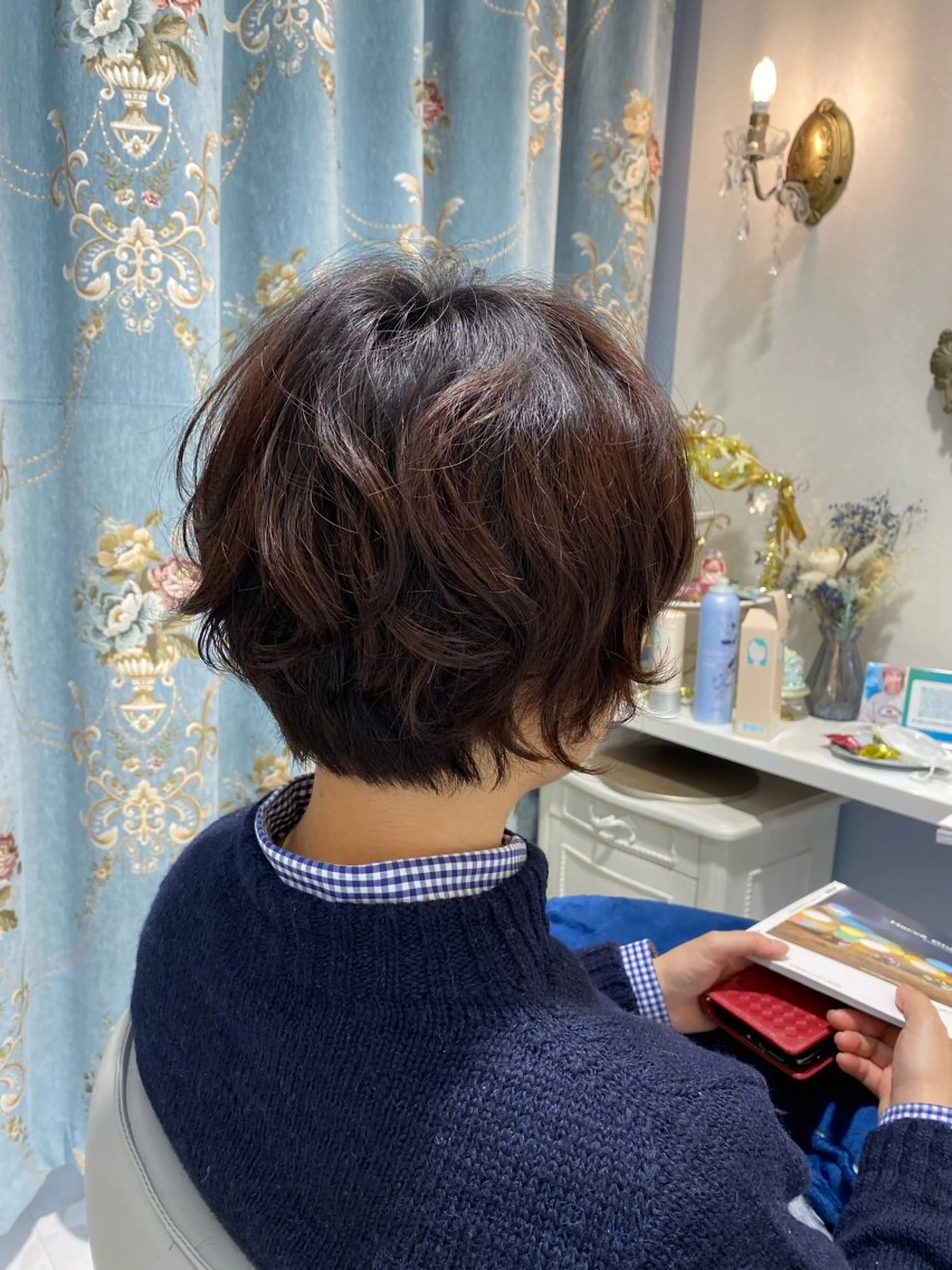 ショート 外ハネヘア MASUMI／ 川西能勢口LUMIAのヘアスタイル