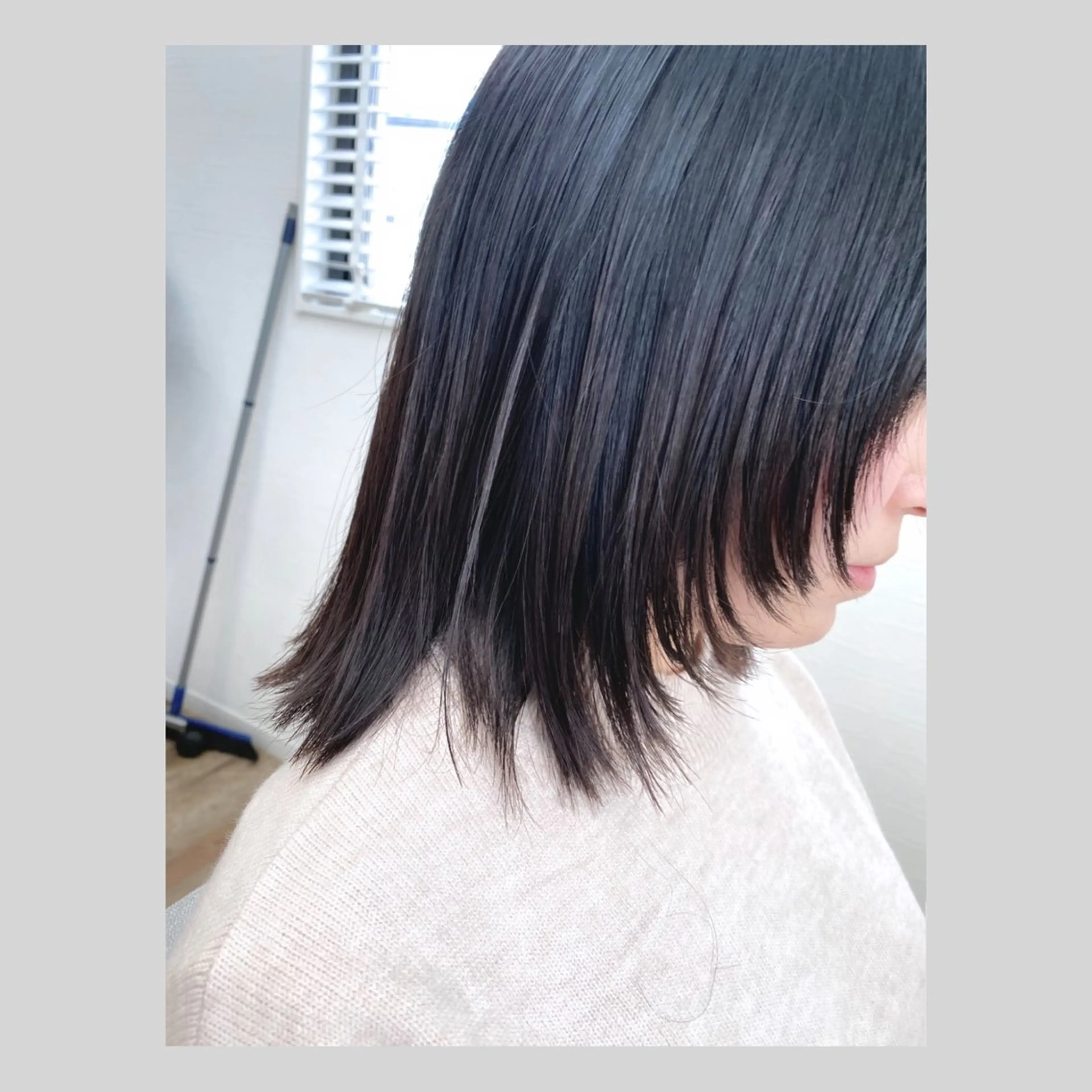 ミディアム 佐藤 沙也輝のヘアスタイル