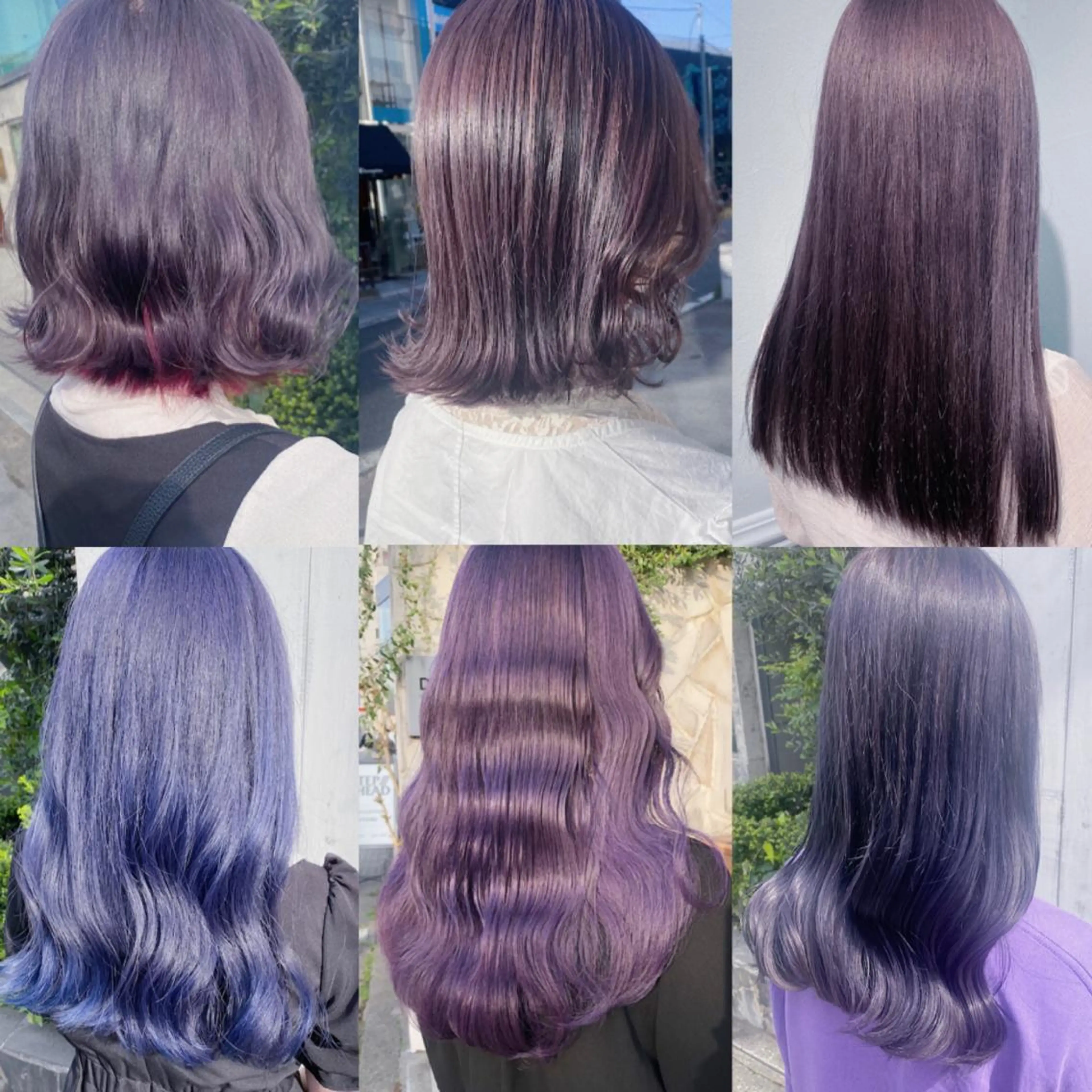 ロング カラー ヘアアレンジ ヘアカラー トリートメント ヘアセット 韓国レイヤーカット/ 儚げカラーチナツのヘアスタイル