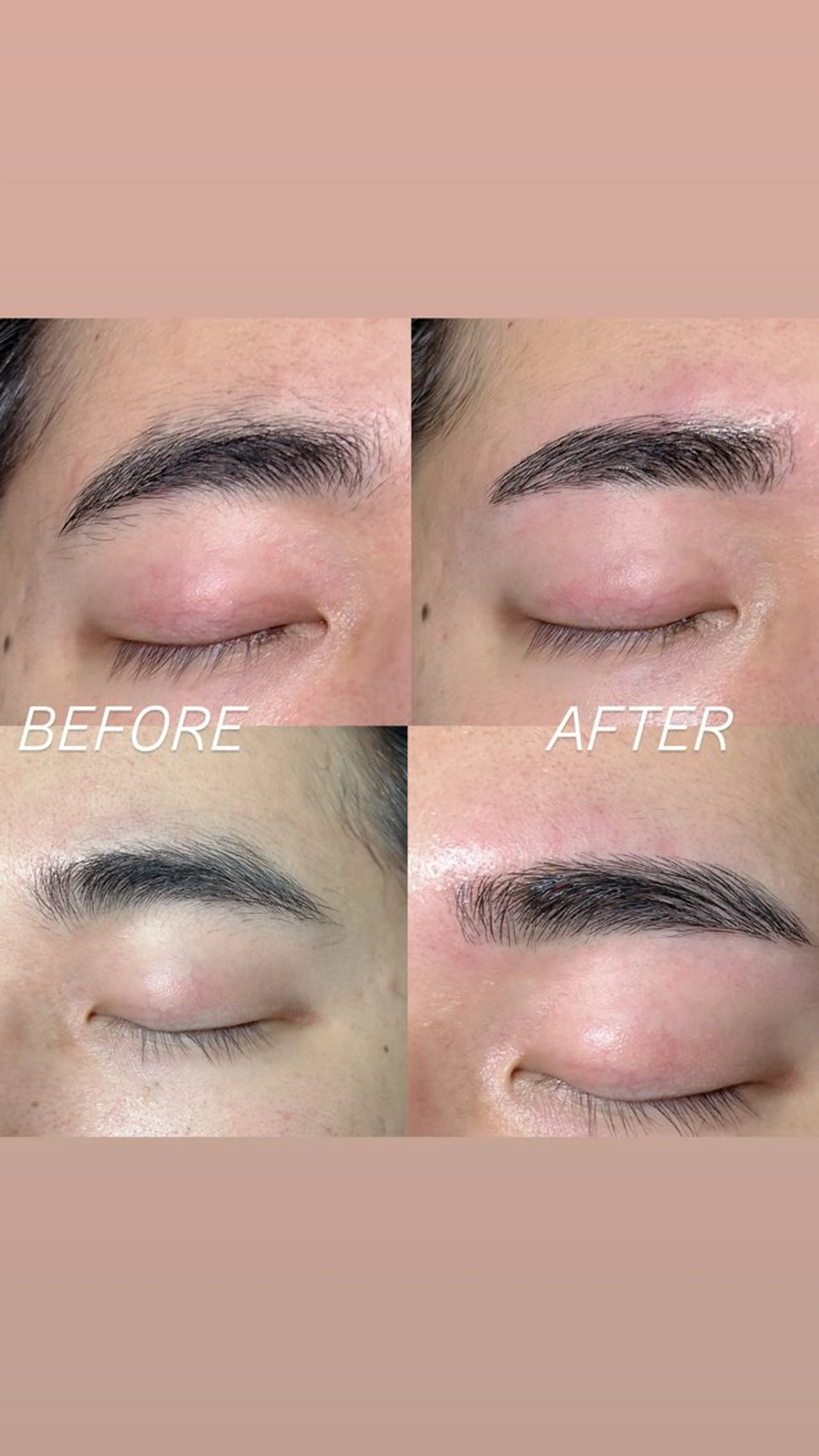 メンズ アイブロウ メンズアイブロウ EYELA南森町 帆乃佳✌︎¨̮のマツエク・マツパデザイン