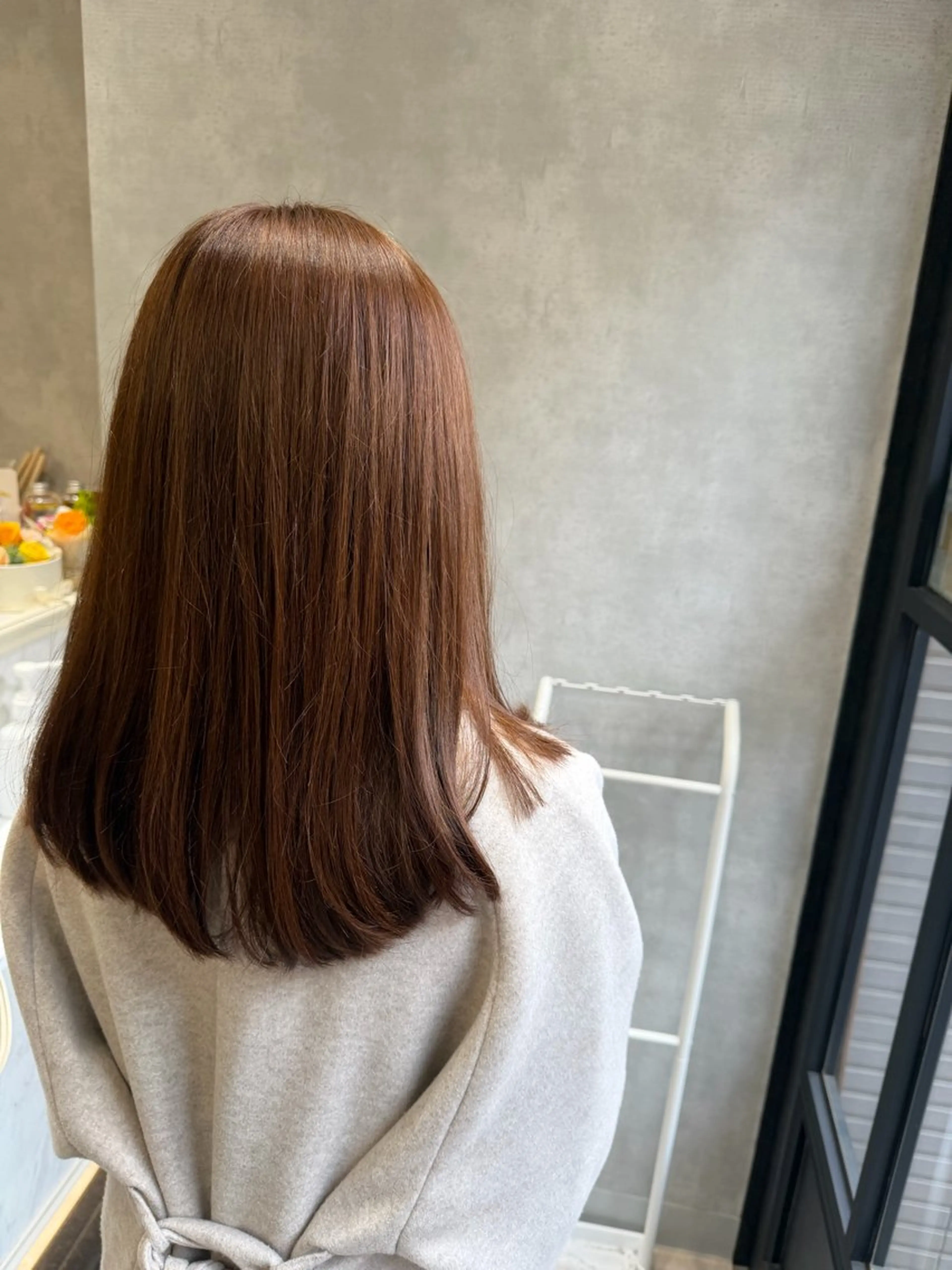 ロング カラー 透明感カラー ロング カット ヘアカラー ヘッドスパ 加藤 あおいのヘアスタイル