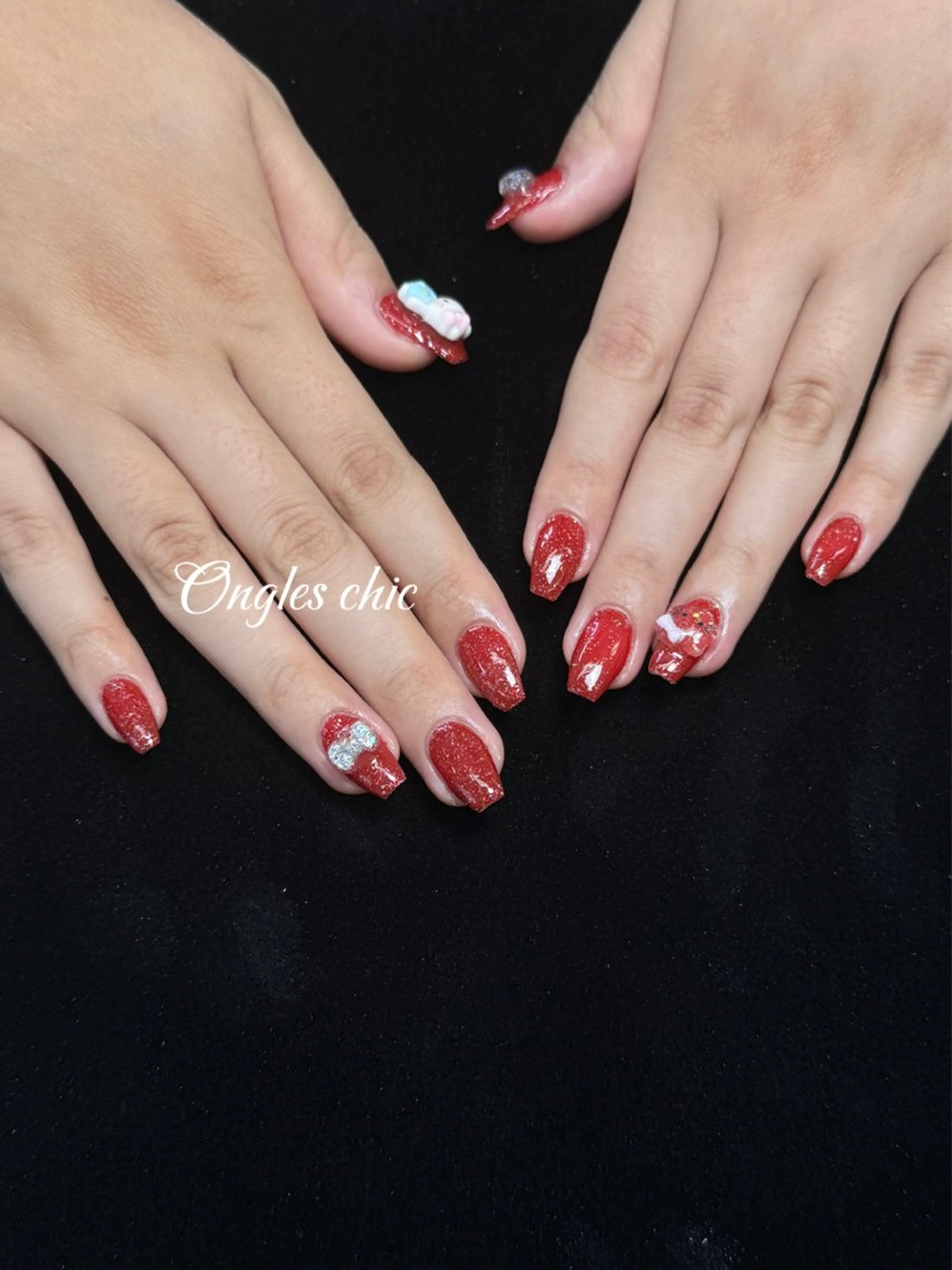 ネイル ハンドネイル ongles chicのネイルデザイン