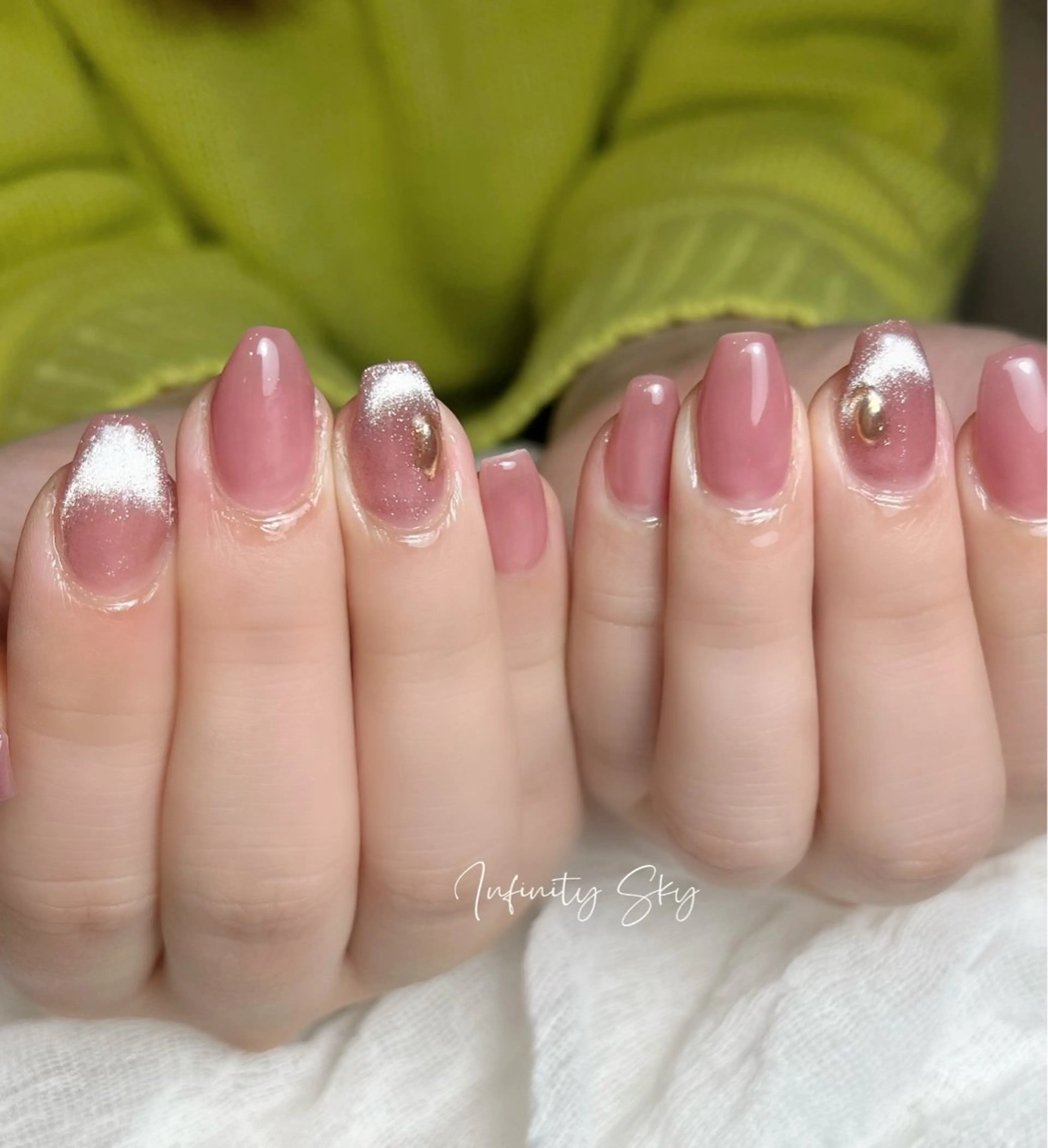 ネイル infinity skyのネイルデザイン