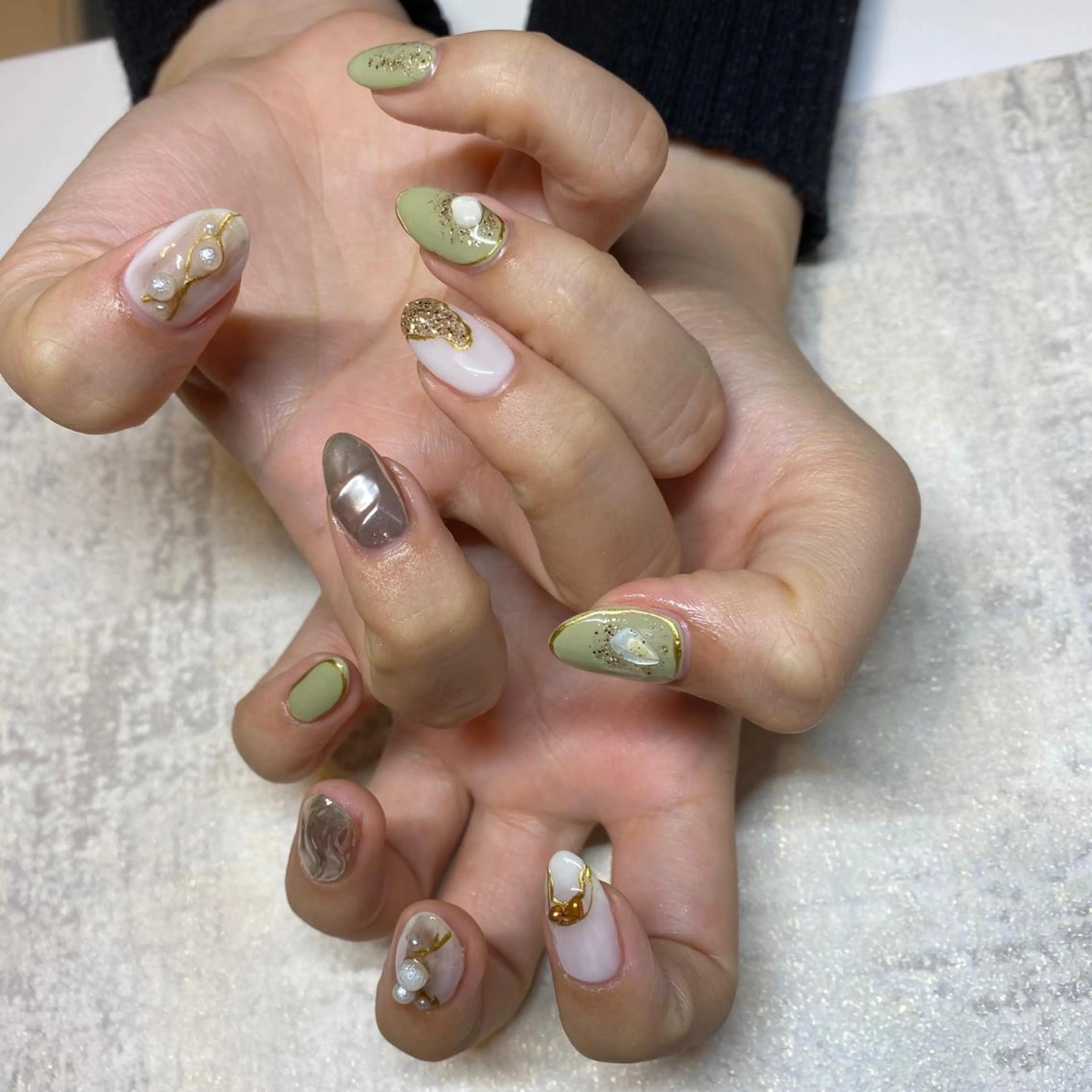 ネイル NORA nail UMEDA MAIのネイルデザイン