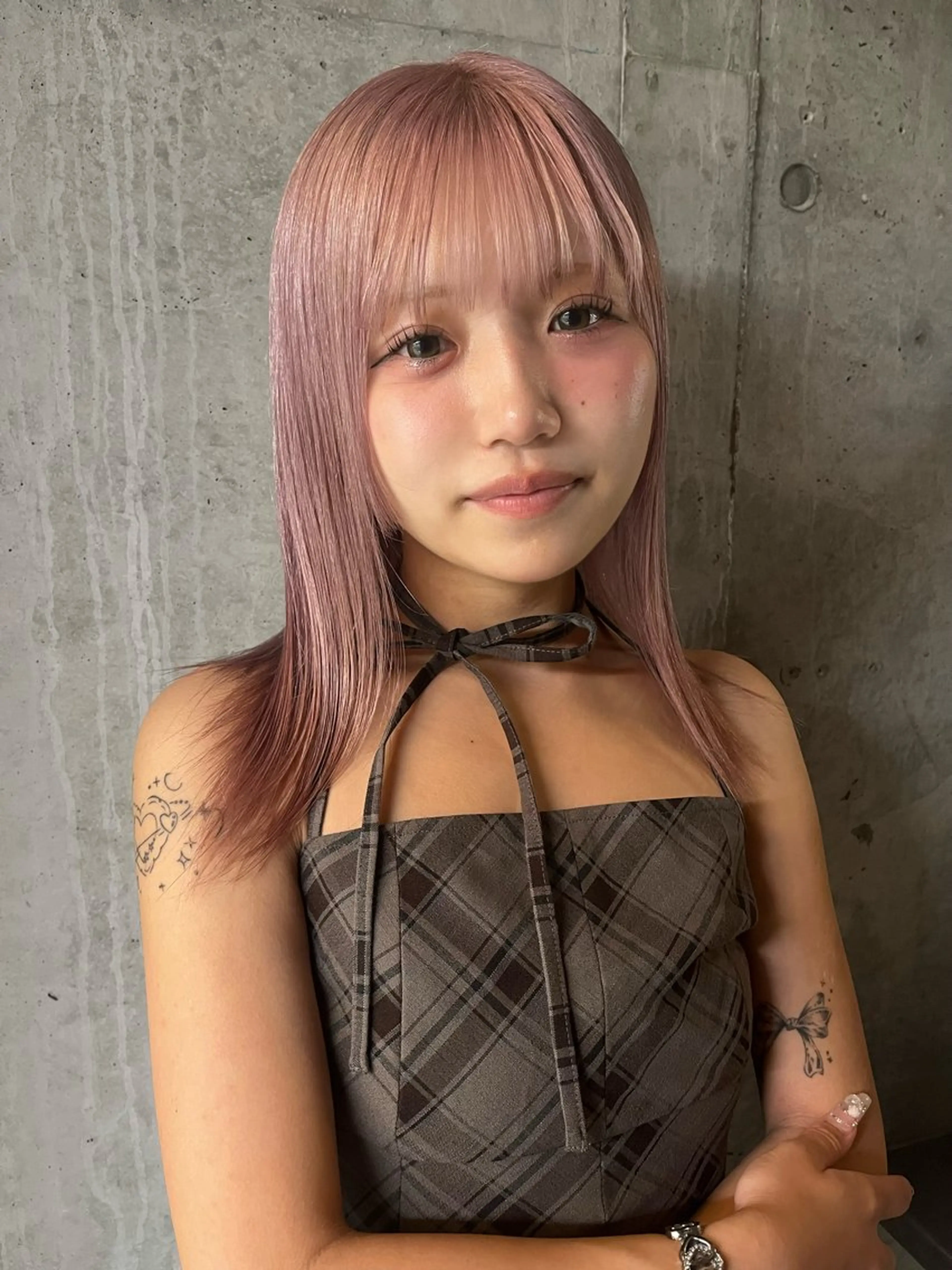 カラー 艶ブリーチ/表参道 ハイトーン /実乃梨のヘアスタイル