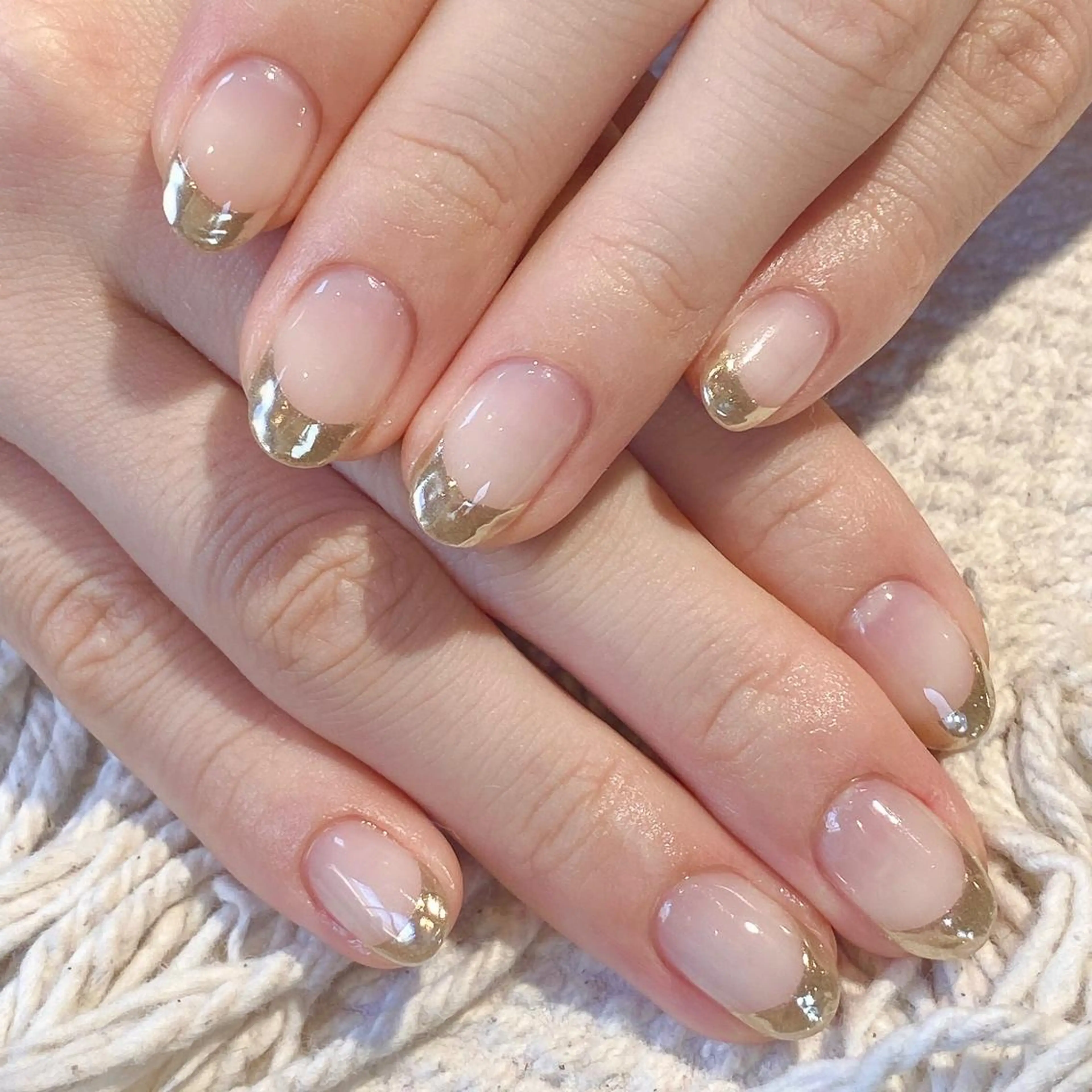 ネイル フレンチネイル ハンドネイル megu  / sōko nailのネイルデザイン