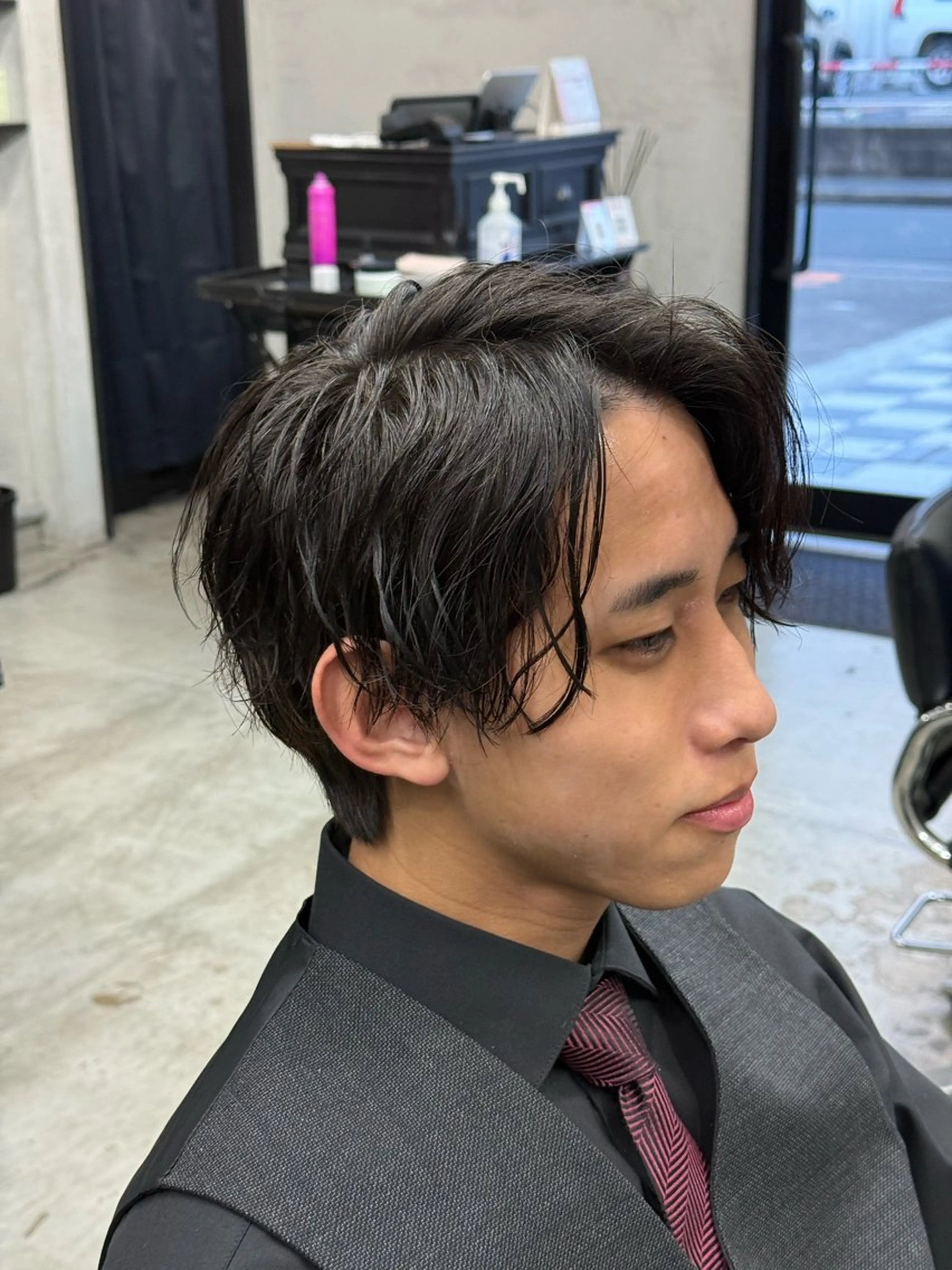 【無造作系✨】カット+シャドウパーマの写真