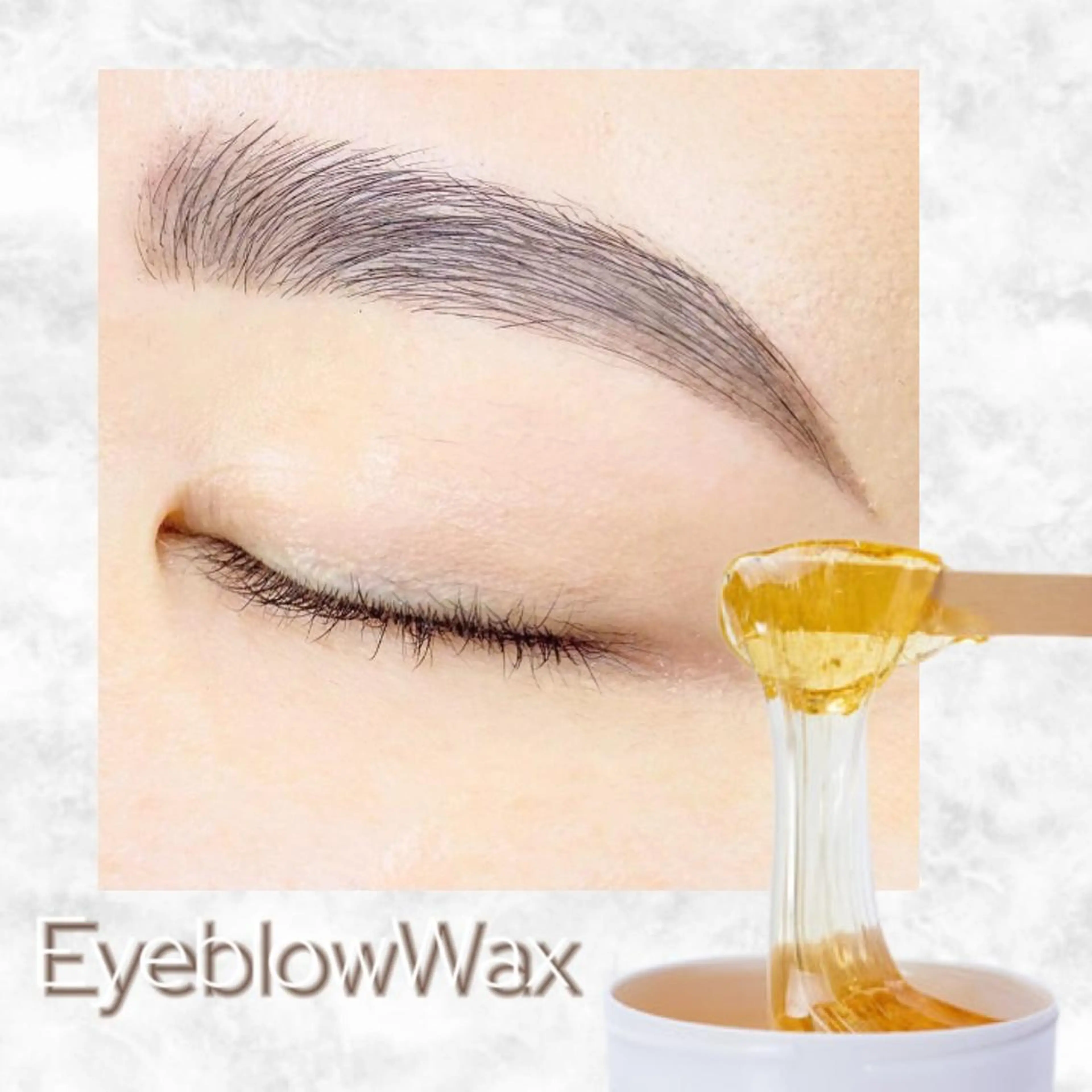 4月来店限定🩵アイブロウWAX脱毛(メイク付)🪄⚠️21時以降➕1000円⚠️の写真