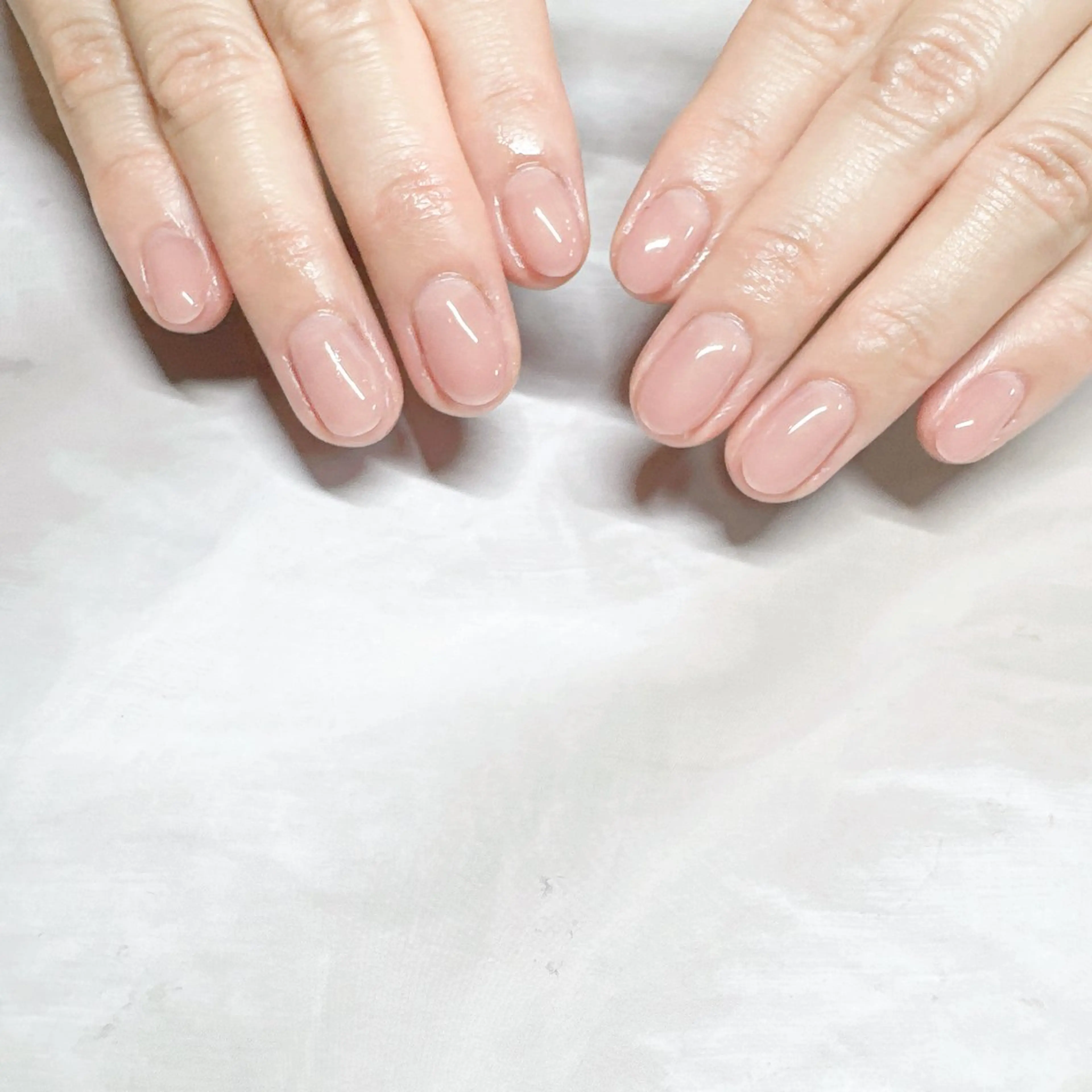 ネイル ワンカラーネイル ハンドネイル maru。 浅岡のネイルデザイン