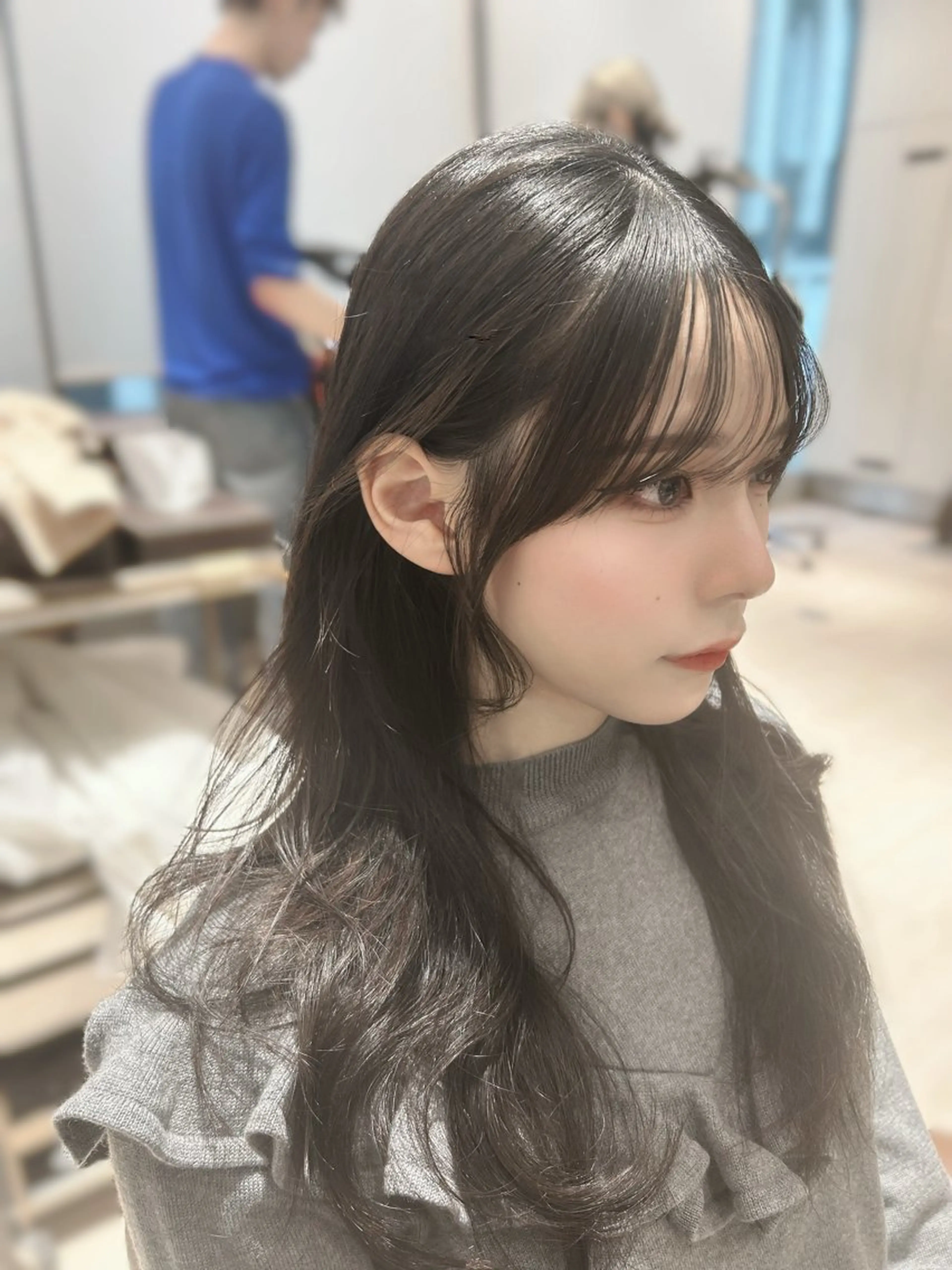 カット トリートメント 🎀大竹美侑／顔まわ りカット／レイヤーのヘアスタイル