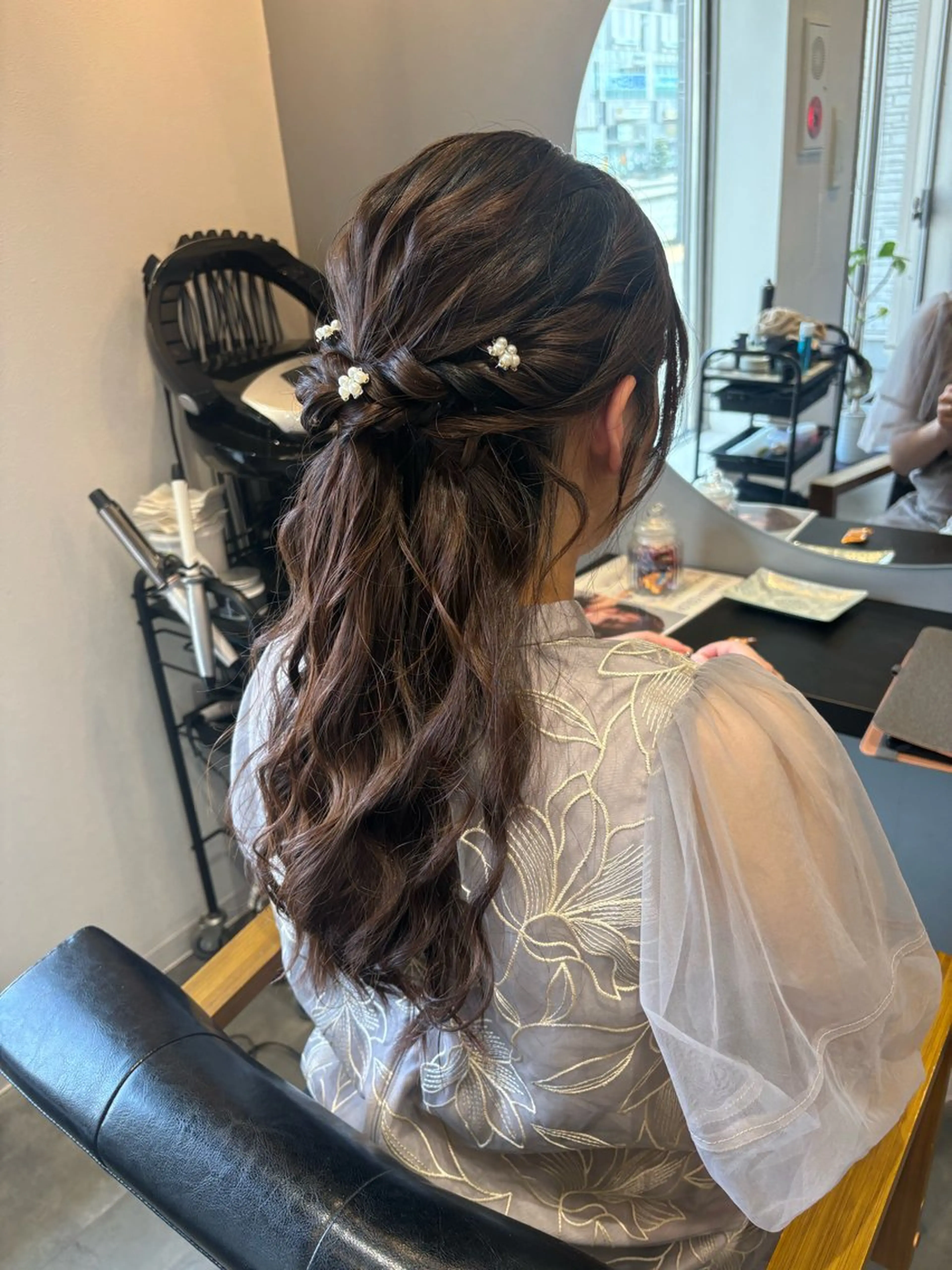 ロング ヘアセット 小堀 いぶきのヘアスタイル