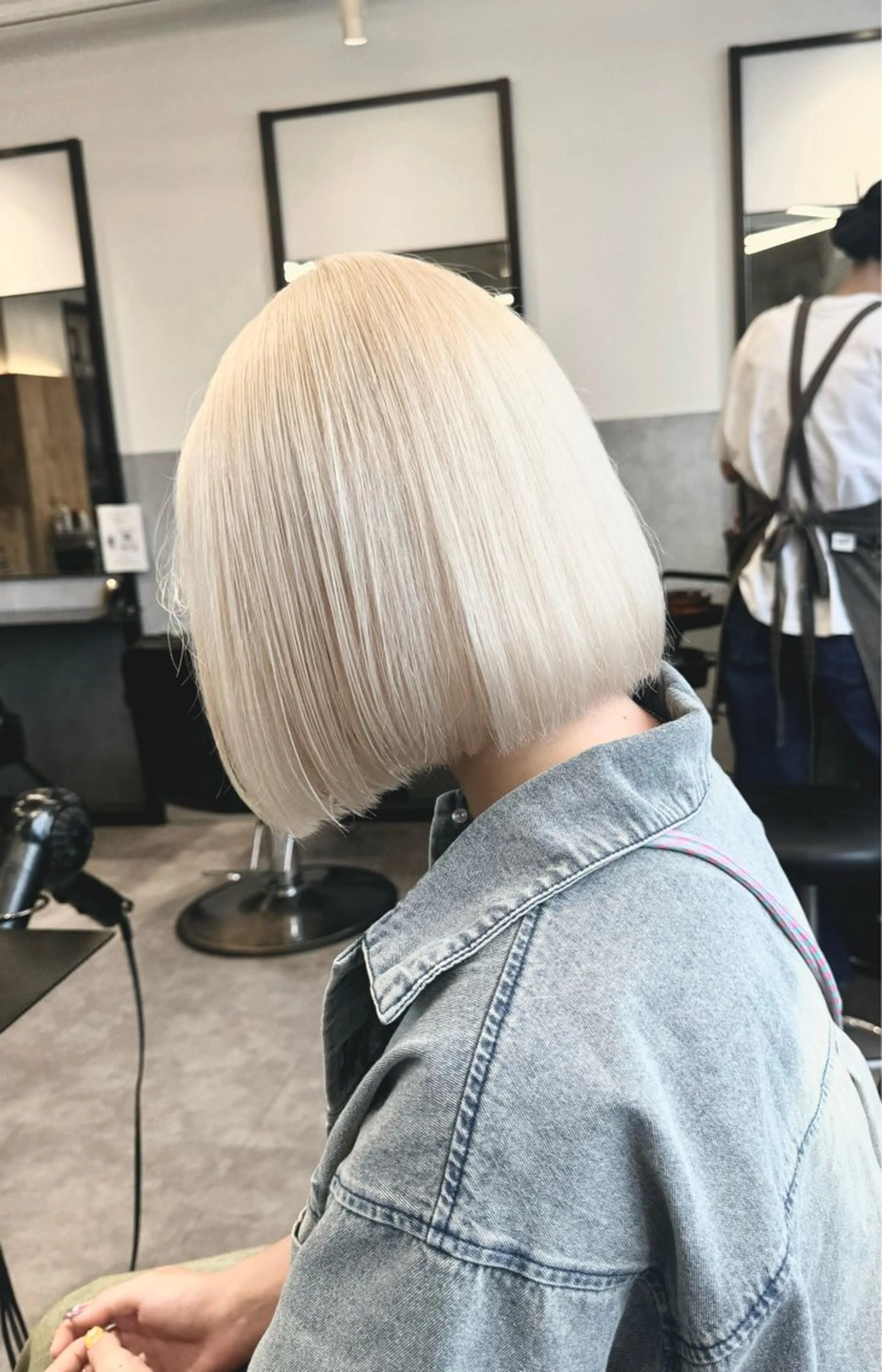 セミロング ヘアカラー トリートメント ✨本日空きあります✨ 遠田コウヘイ🌟のヘアスタイル