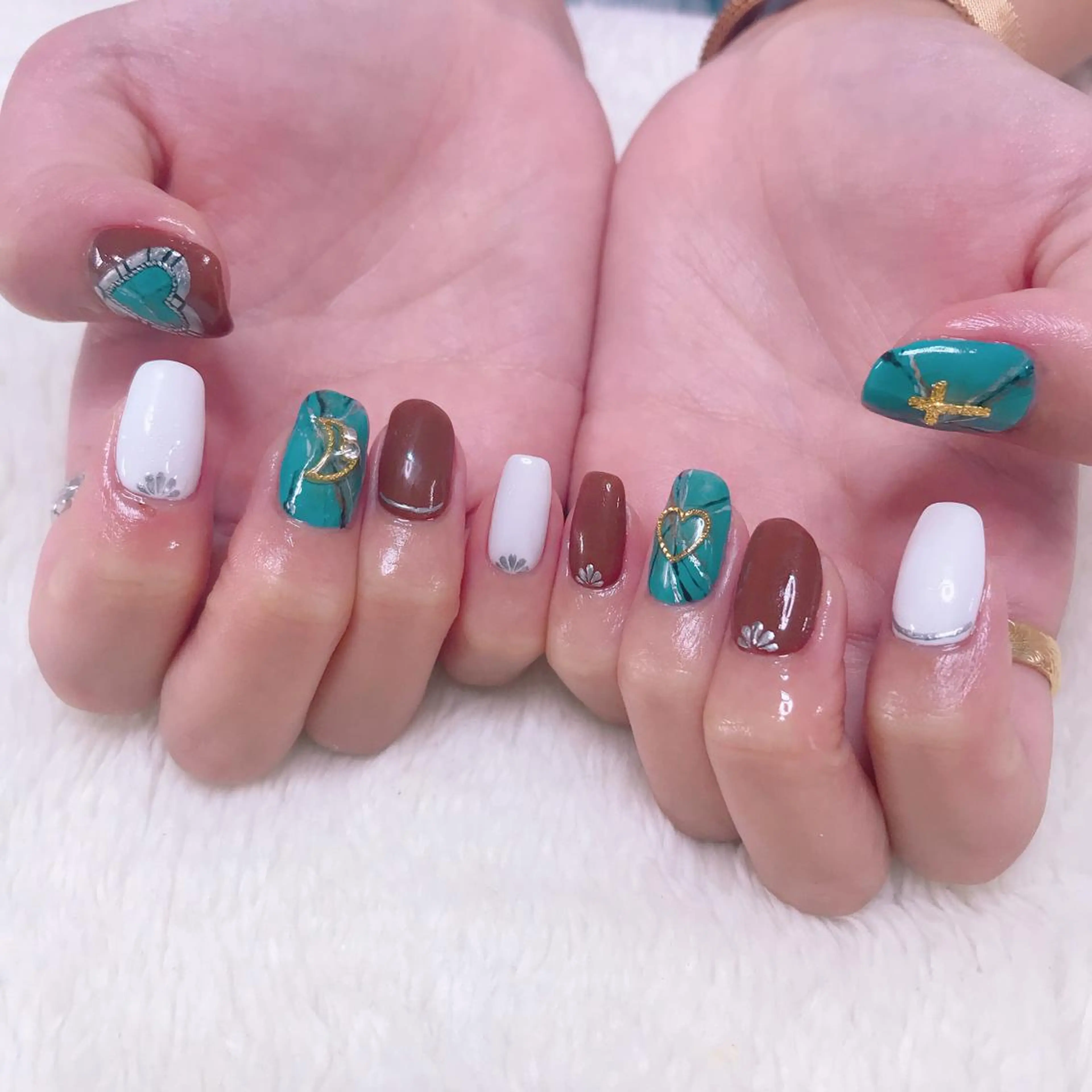 ネイル 🩵池袋heart nail🩵のネイルデザイン