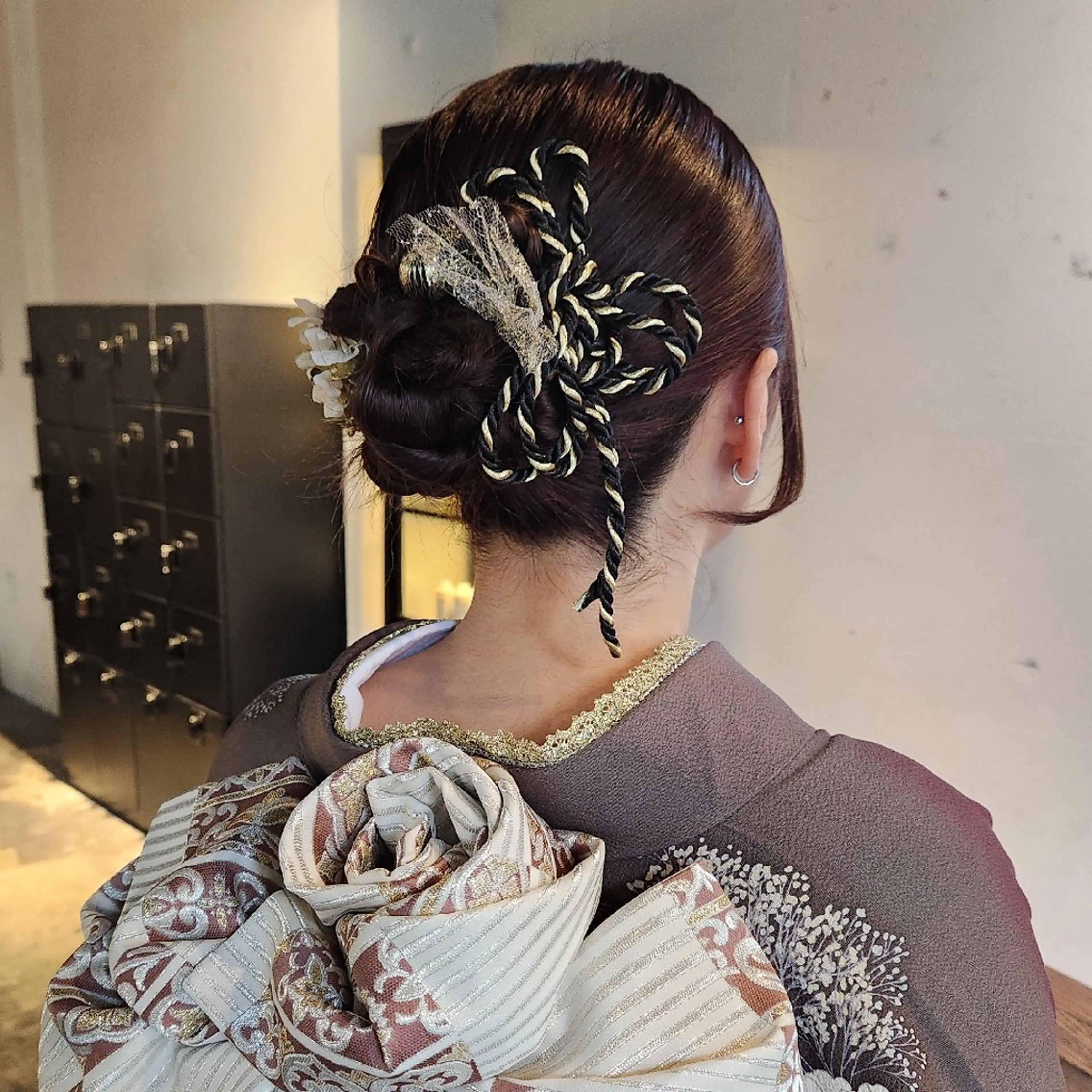 ヘアアレンジ 成人式 ヘアセット ハヤシ マユ ✂ 府中美容室のヘアスタイル