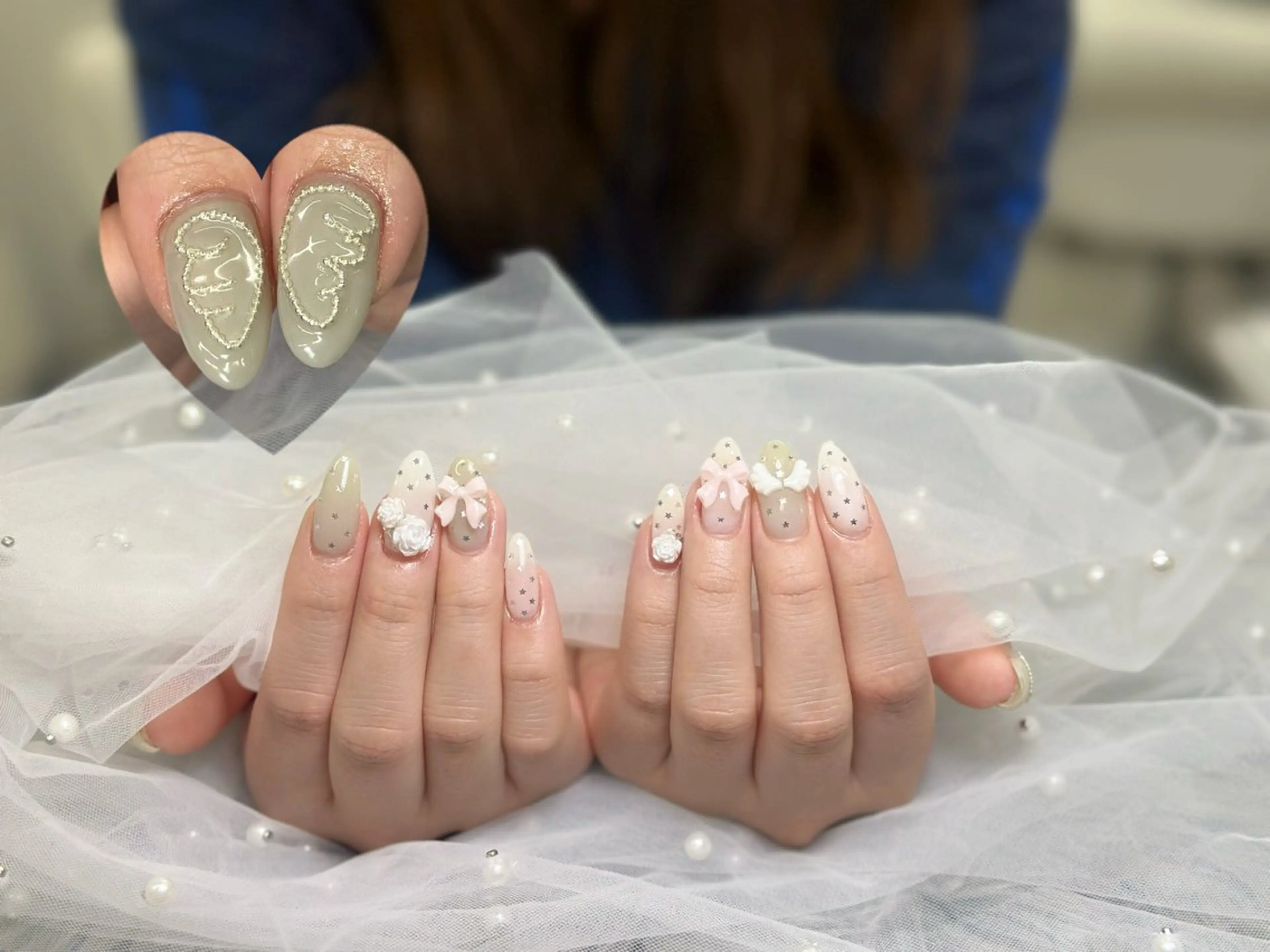 ネイル 新宿AOI フォルム重視のネイルデザイン