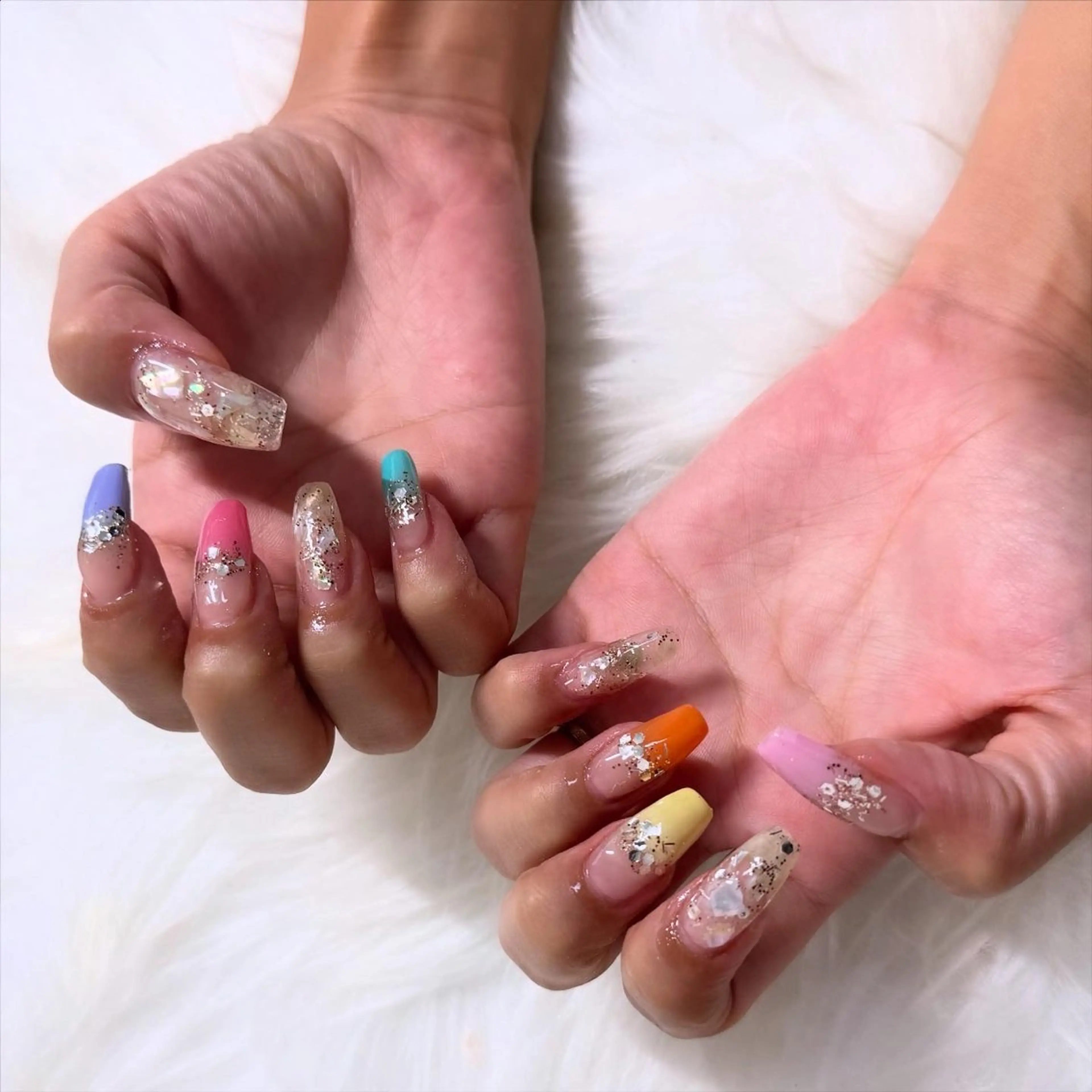 セミロング ハンドネイル mao .のネイルデザイン