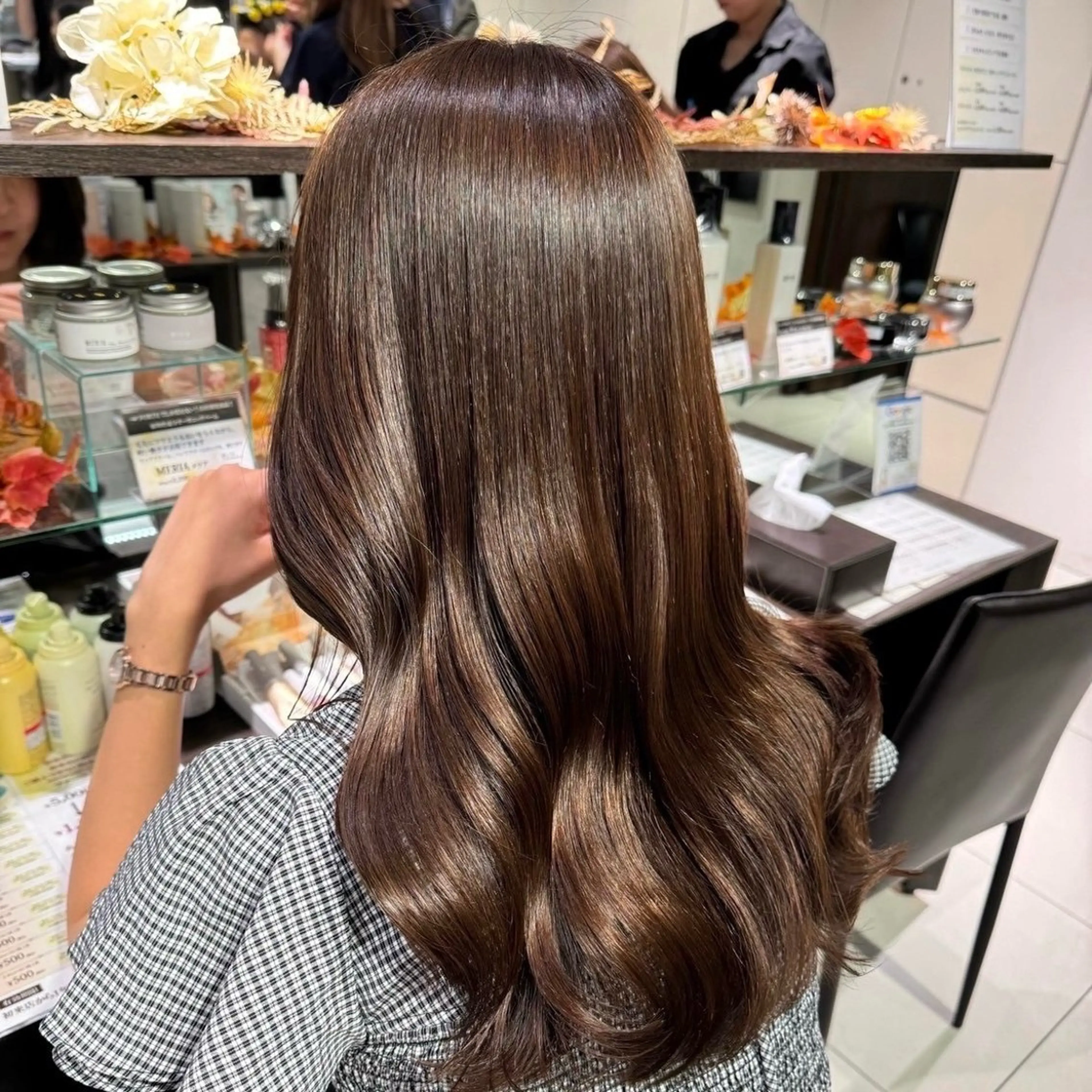 ロング カラー 髪質改善 竹川裕太のヘアスタイル