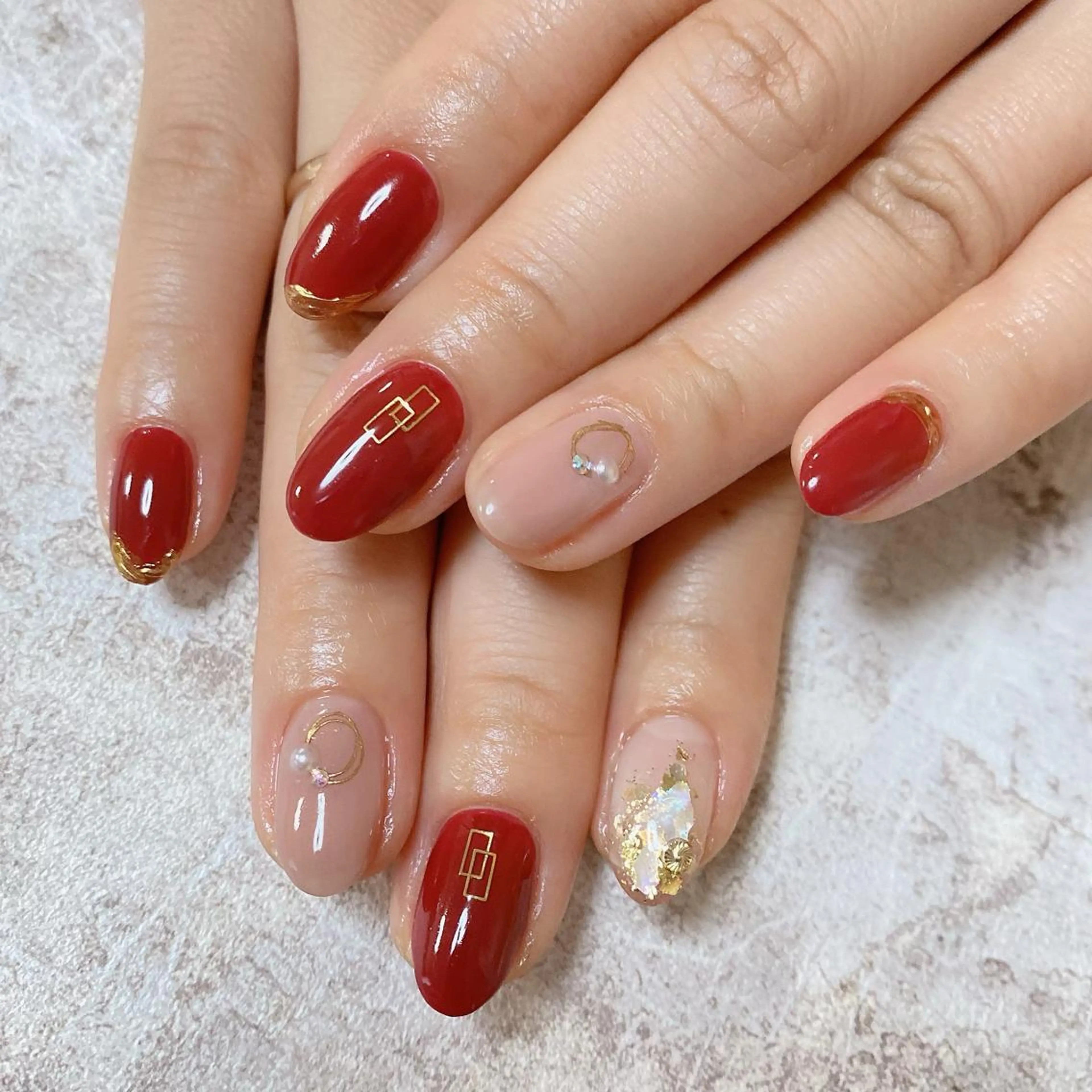 ネイル ハンドネイル フットネイル ナナイチゼロ I.Naoのネイルデザイン