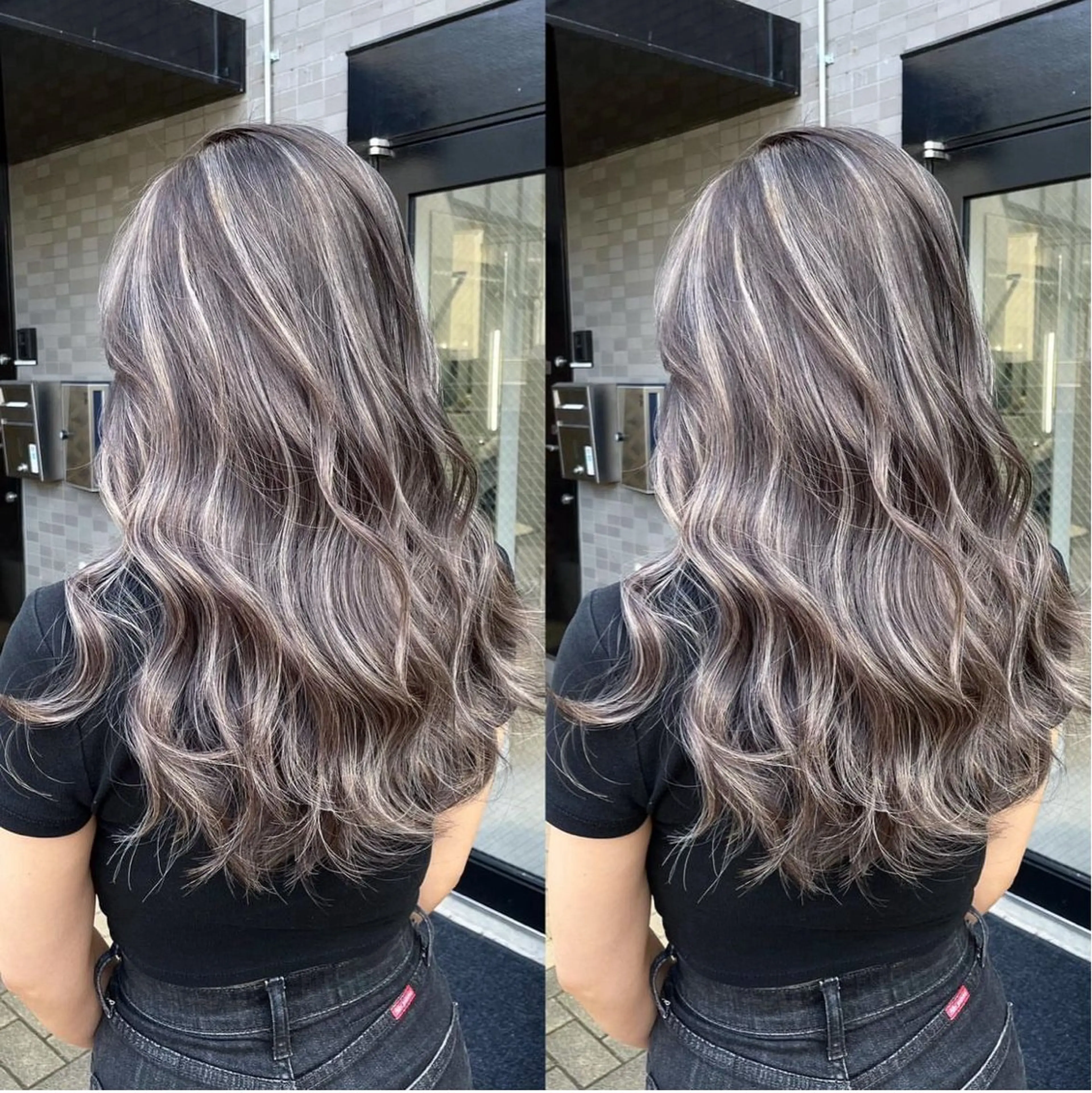 【⚠️カラーのみのメニュー⚠️】【ハイライトメンテナンス☝🏼】オリジナルカラー＋クイックトリートメント✨の写真