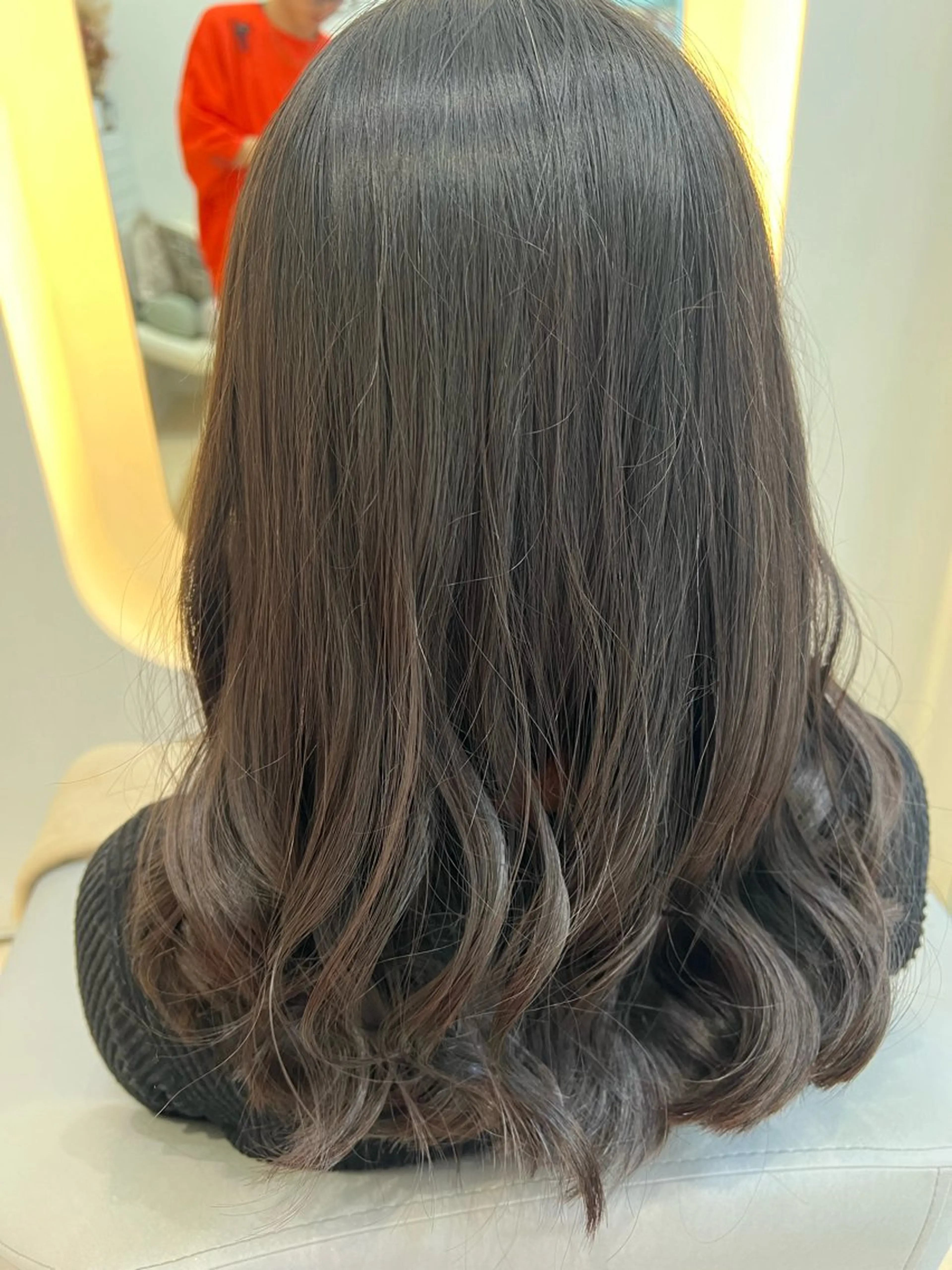 ミディアム カット 堀井 凌平のヘアスタイル