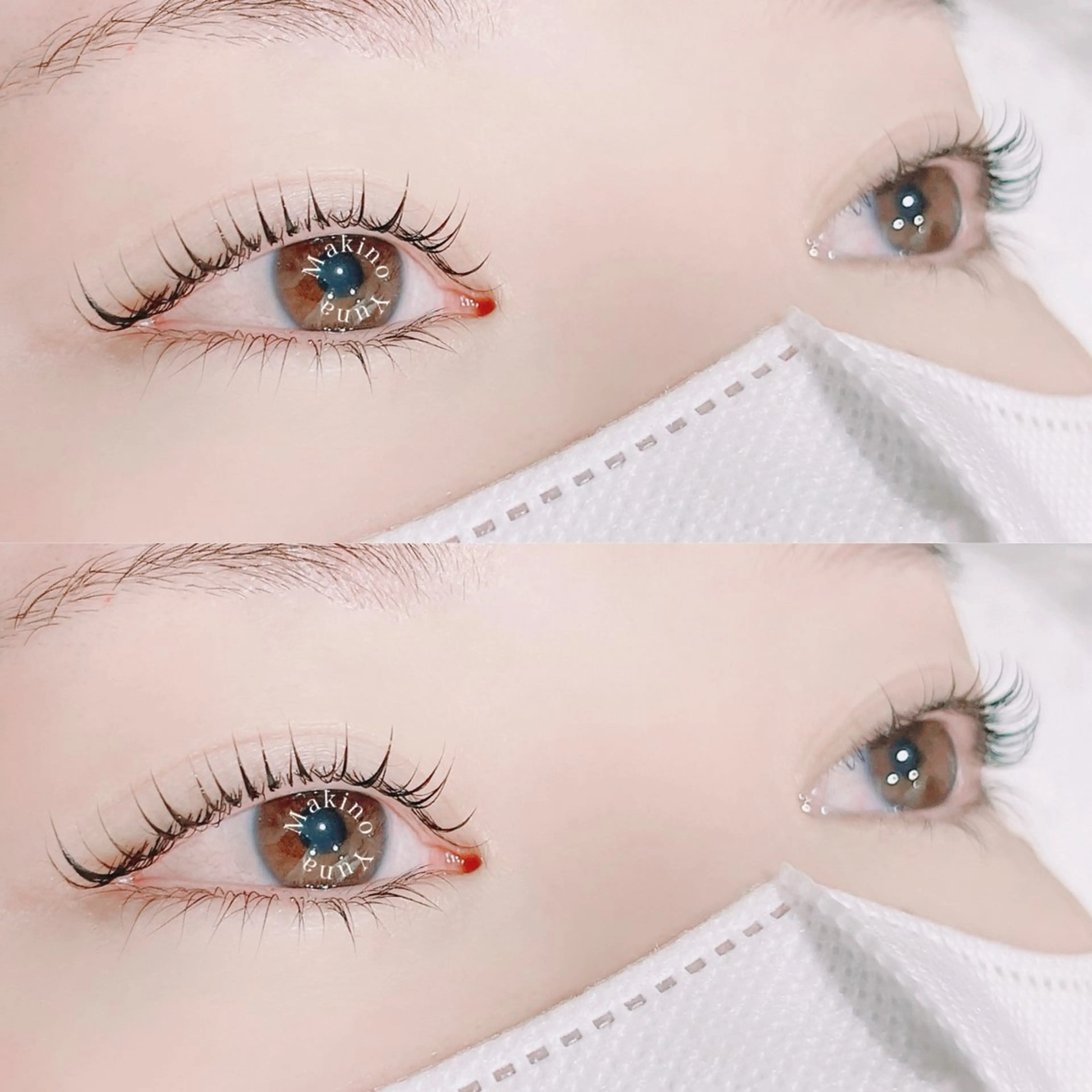 マツエク・マツパ マツパ 牧野 由奈のマツエク・マツパデザイン