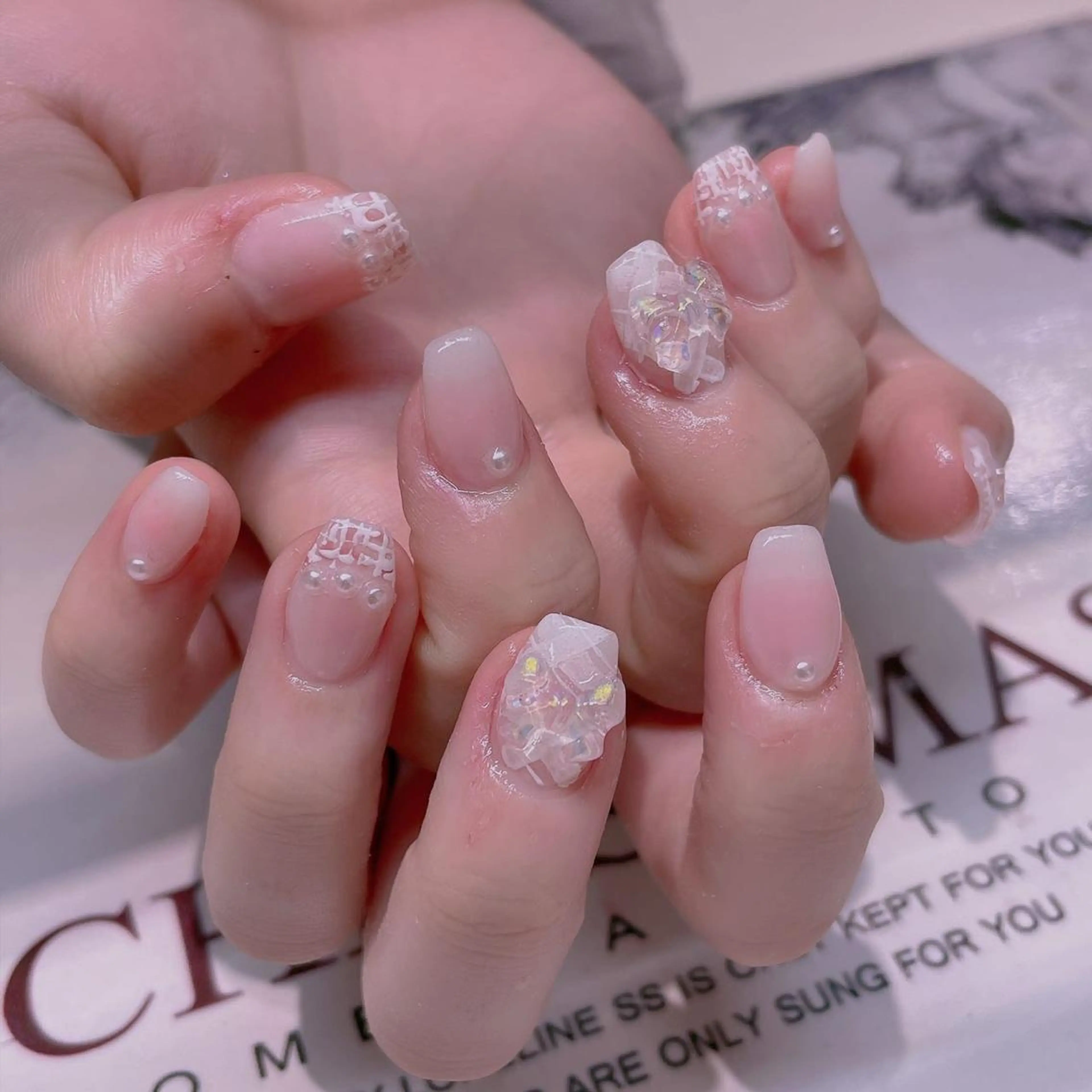 ネイル 長さだし専門店 M2　rikaのネイルデザイン